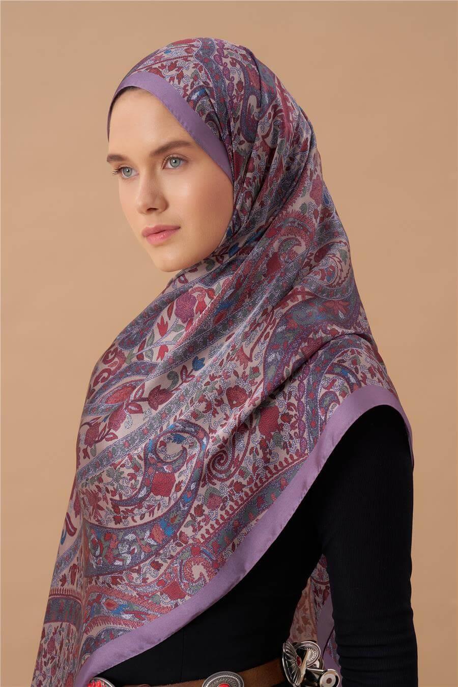 Jardin Secret Collection Hint Vual İpek Şal 5011-14