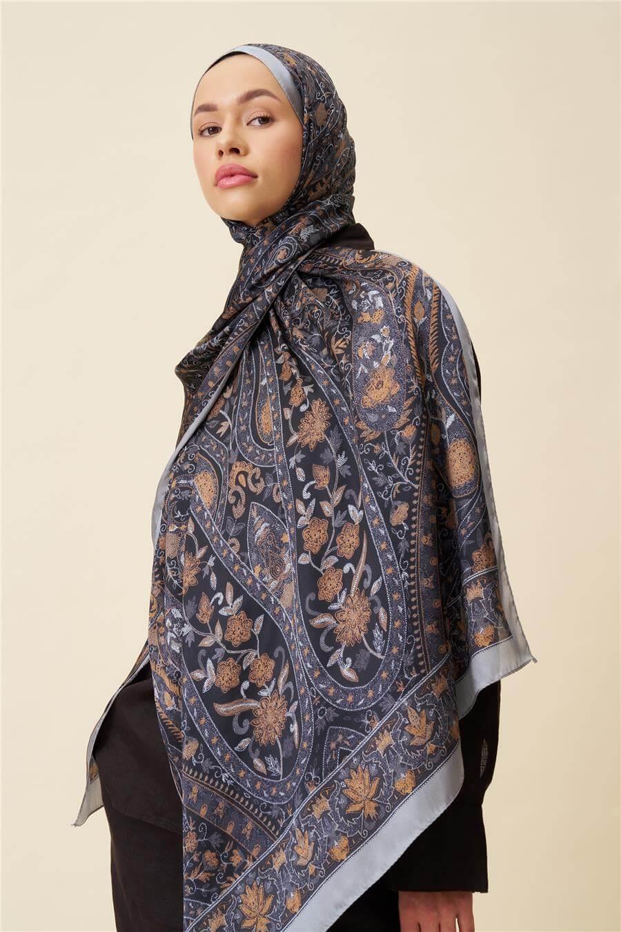 Jardin Secret Collection Hint Vual İpek Şal 5011-01