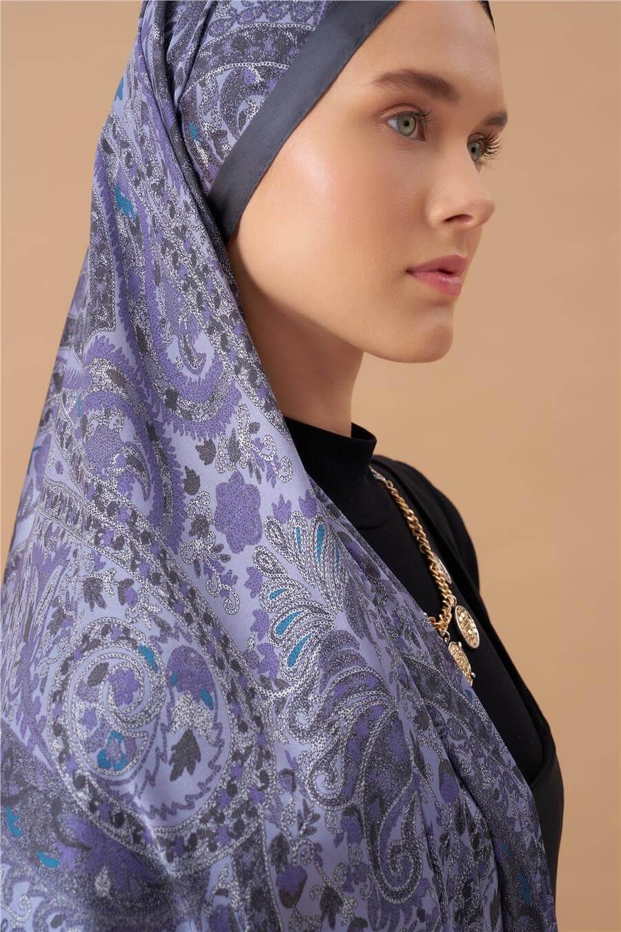 Jardin Secret Collection Hint Vual İpek Şal 5011-06