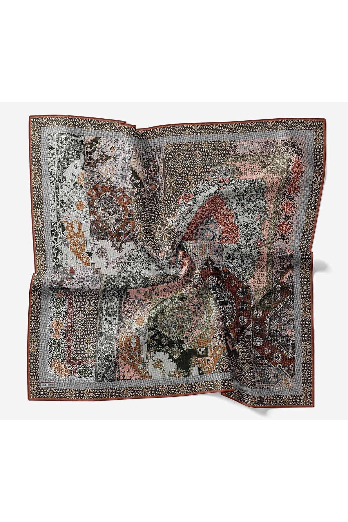 Monare Eşarp Modern Gri 90x90