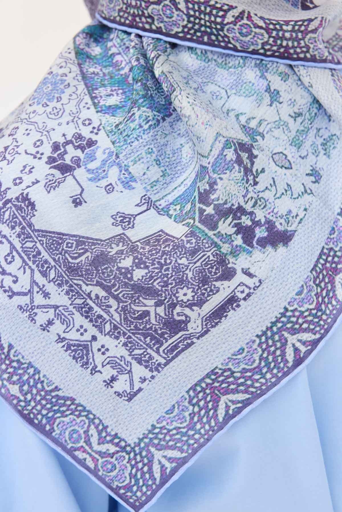 Monare Eşarp Modern Lila 90x90