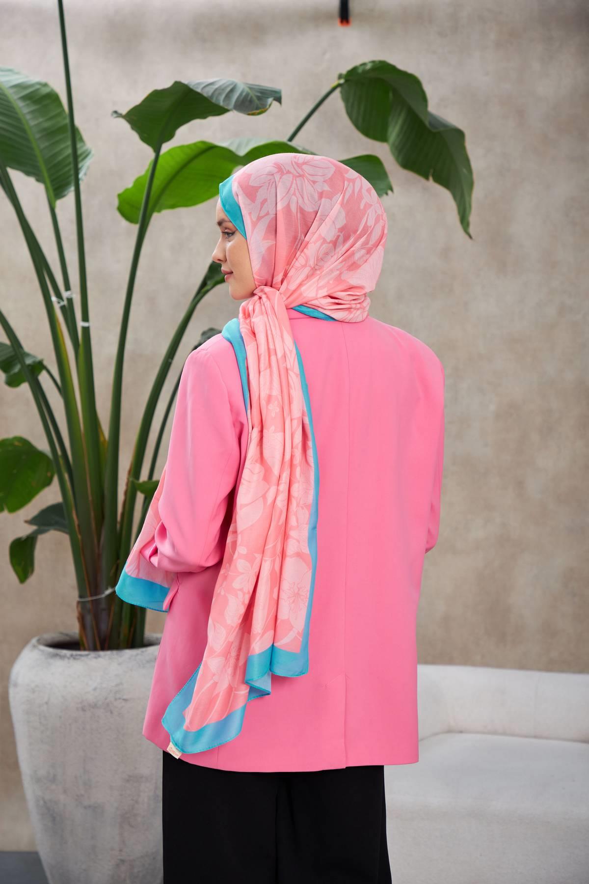 Nature Fulya Soft Şal Pudra Mavi 3041-06