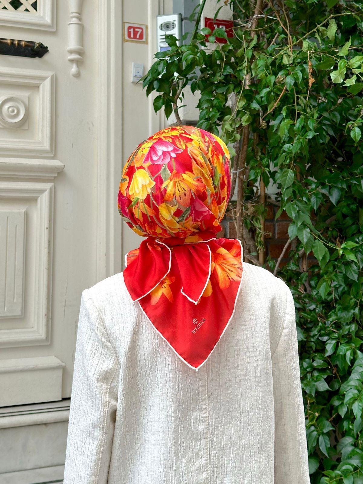 Pera Soft Eşarp Kırmızı 1148-13