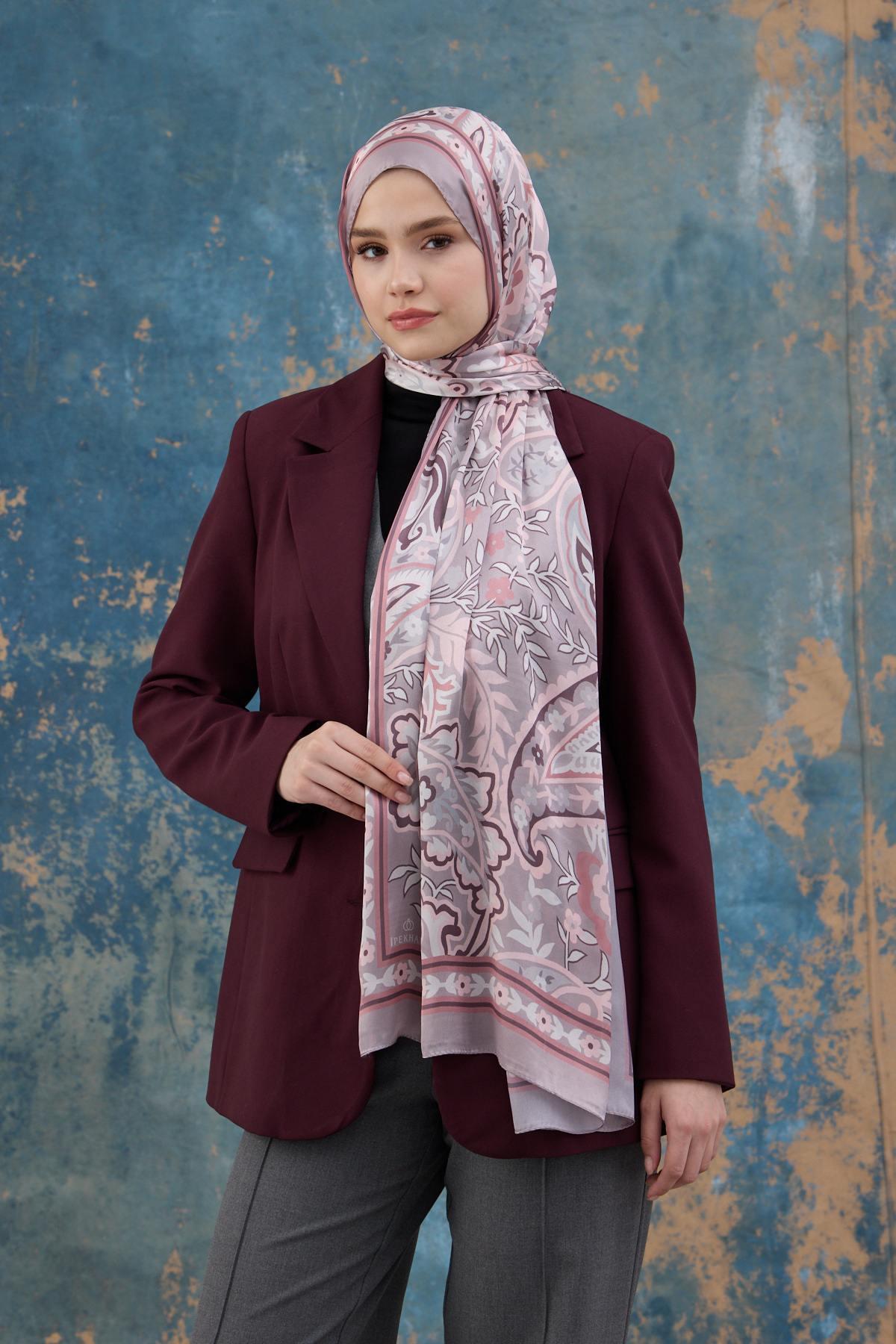 Pudra Hint Vual Şal -  5004-13