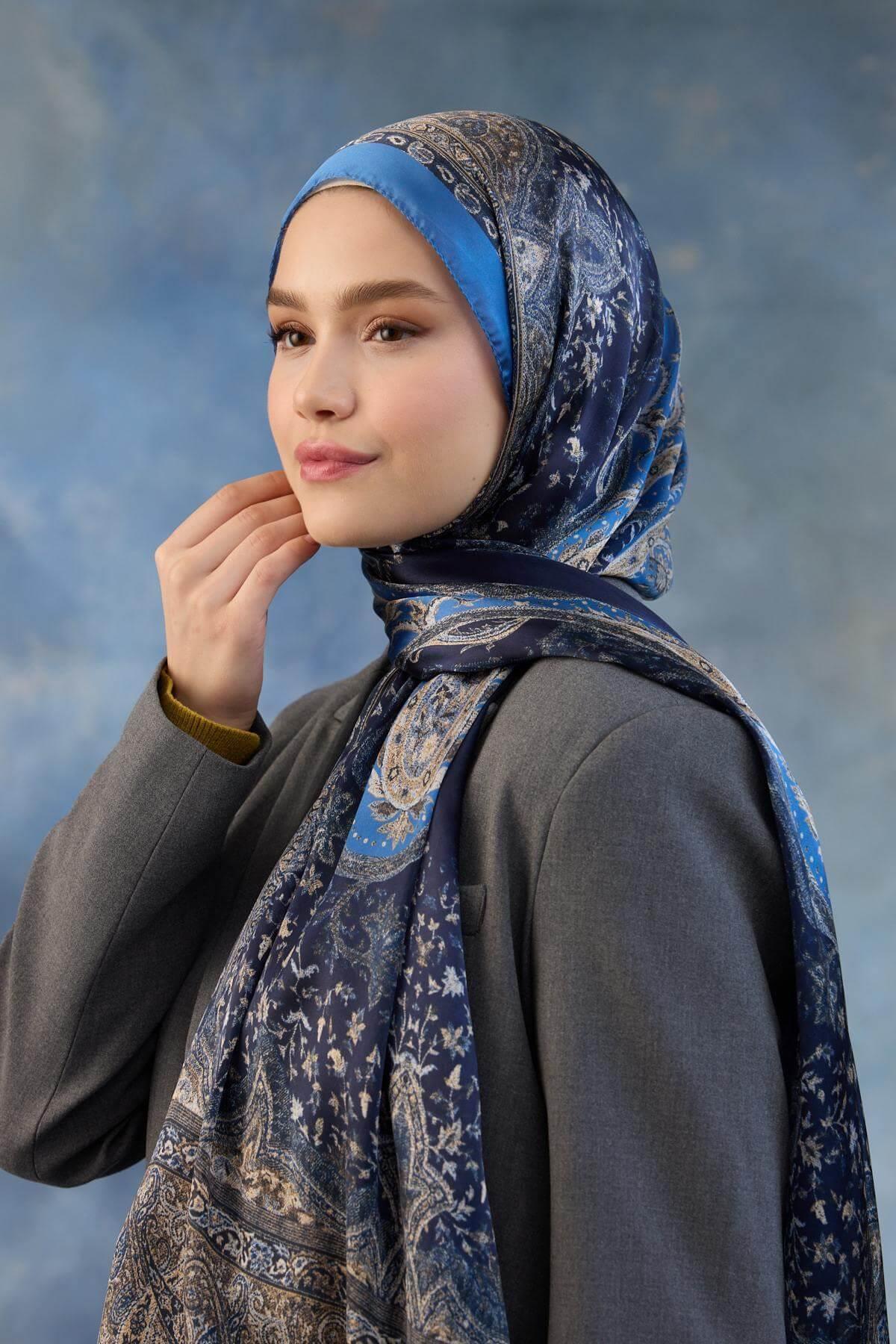 Saks Hint Vual Şal -  5002-04