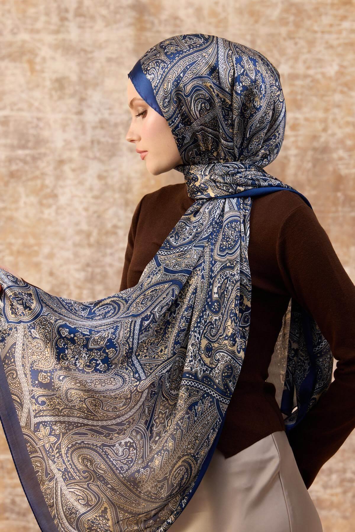 Saks Hint Vual Şal -  5003-01