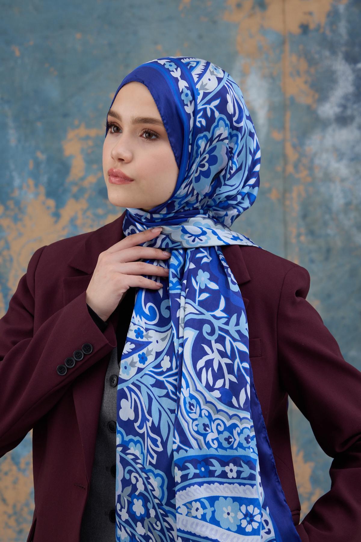 Saks Hint Vual Şal -  5004-09