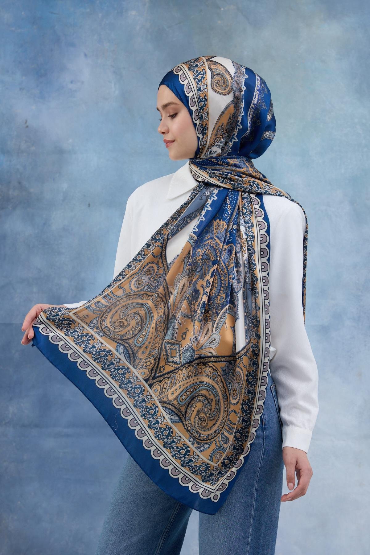 Saks Hint Vual Şal -  5006-07