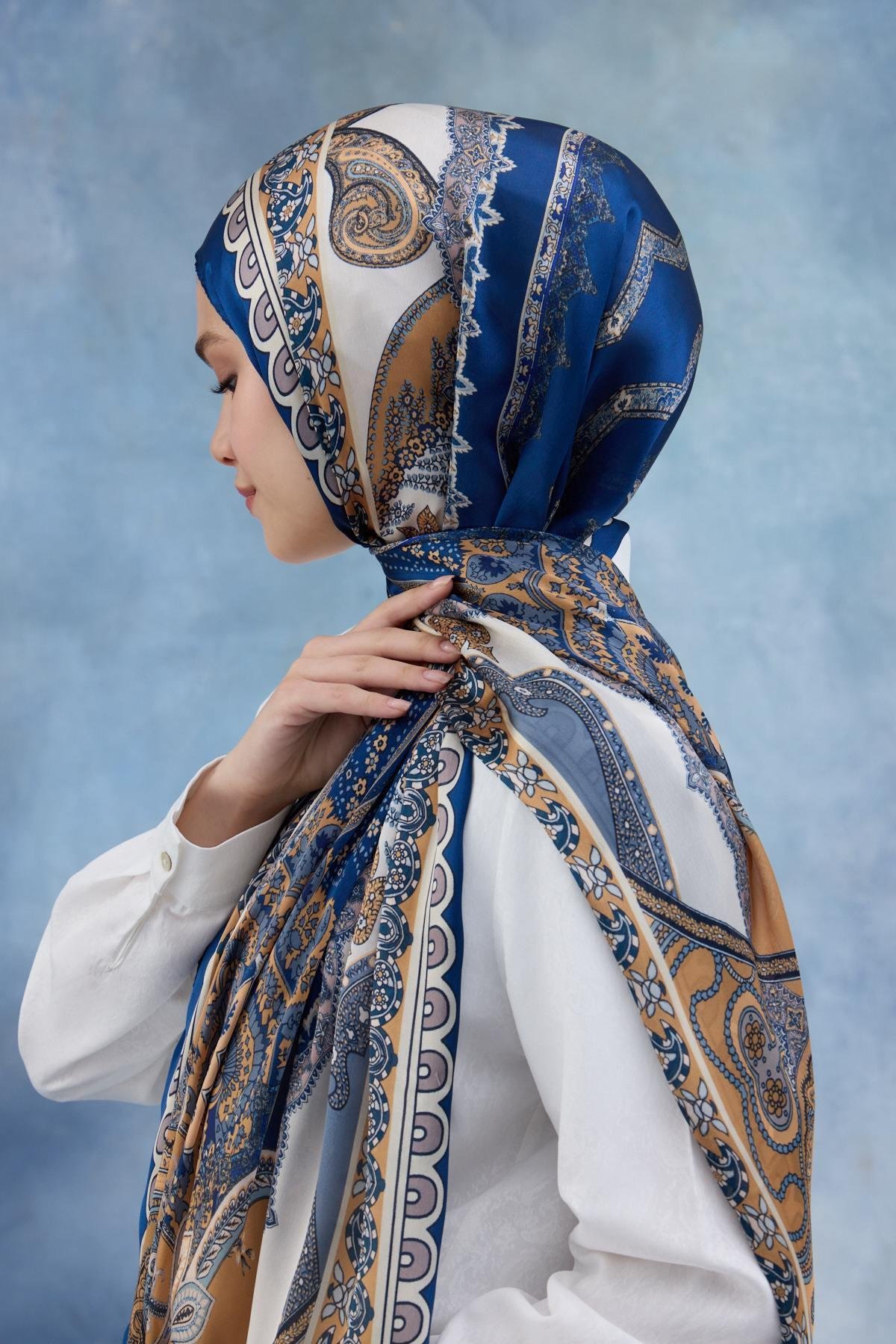 Saks Hint Vual Şal -  5006-07