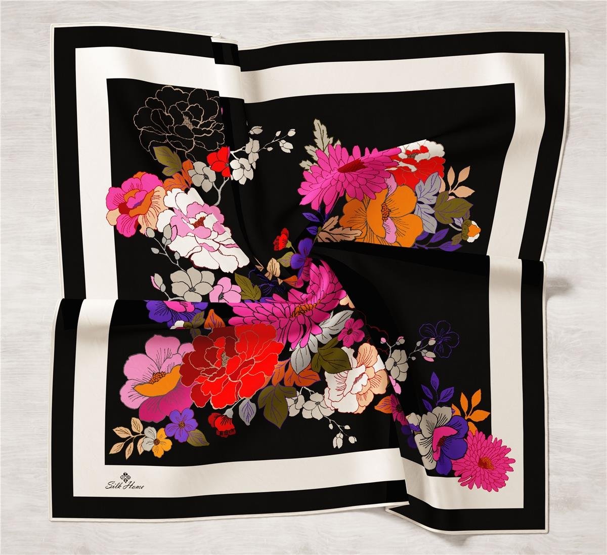 Silk Home %100 Twill İpek Eşarp 11374-01
