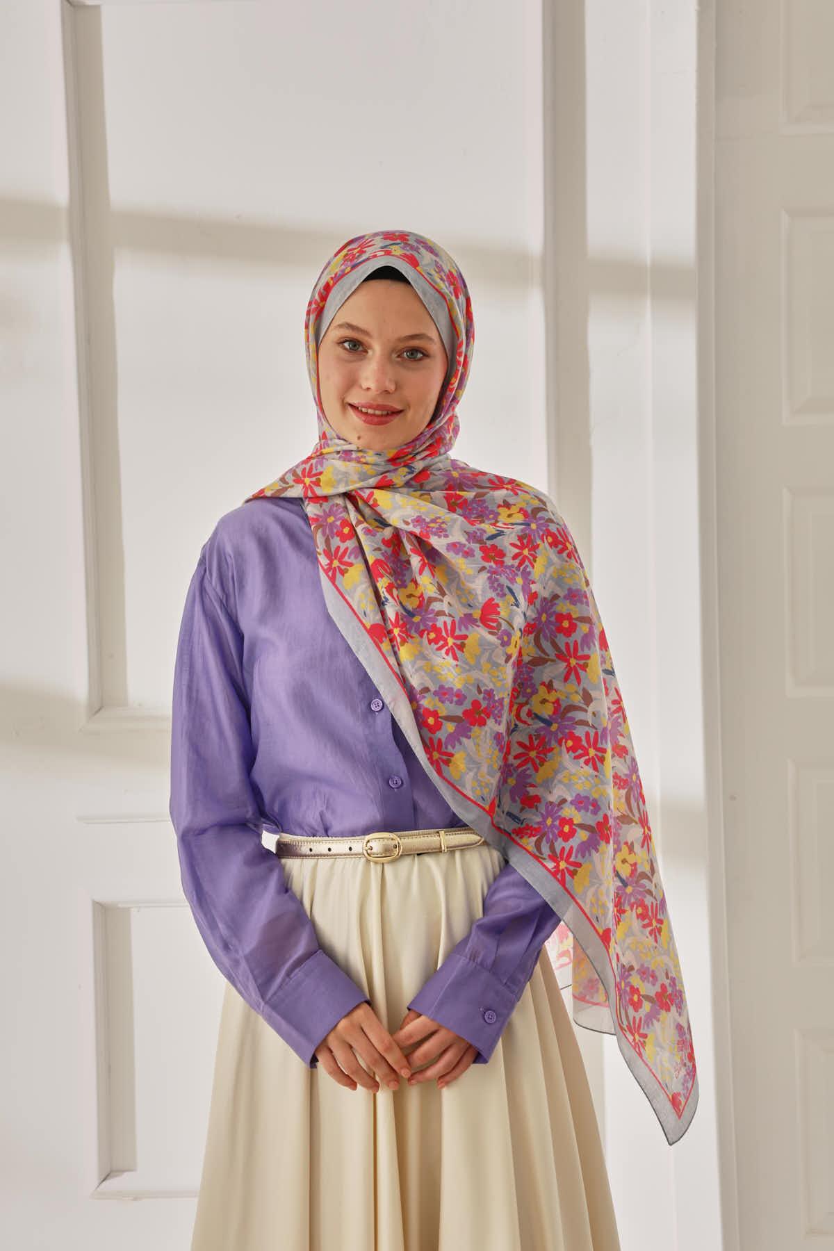 Silk Home Desenli Soft Şal 70019-01