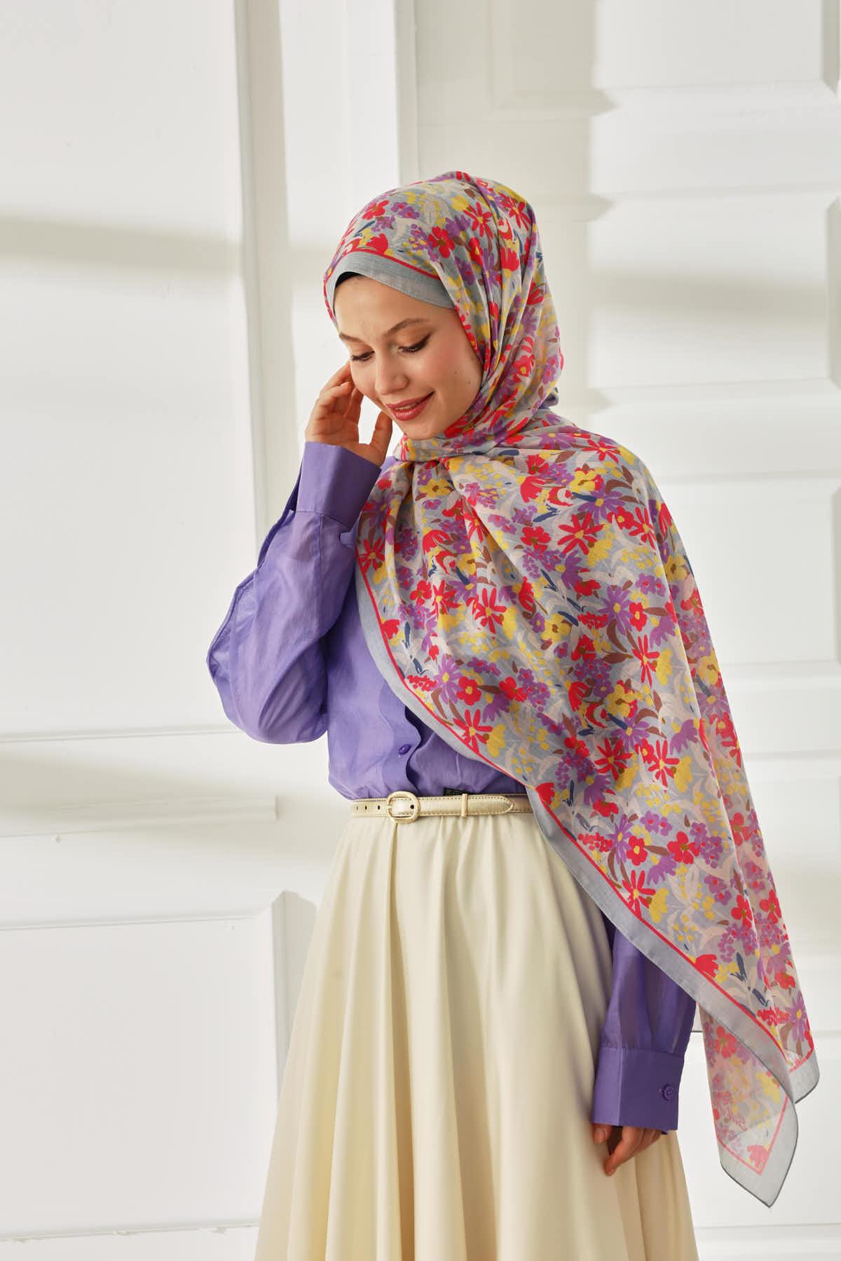 Silk Home Desenli Soft Şal 70019-01