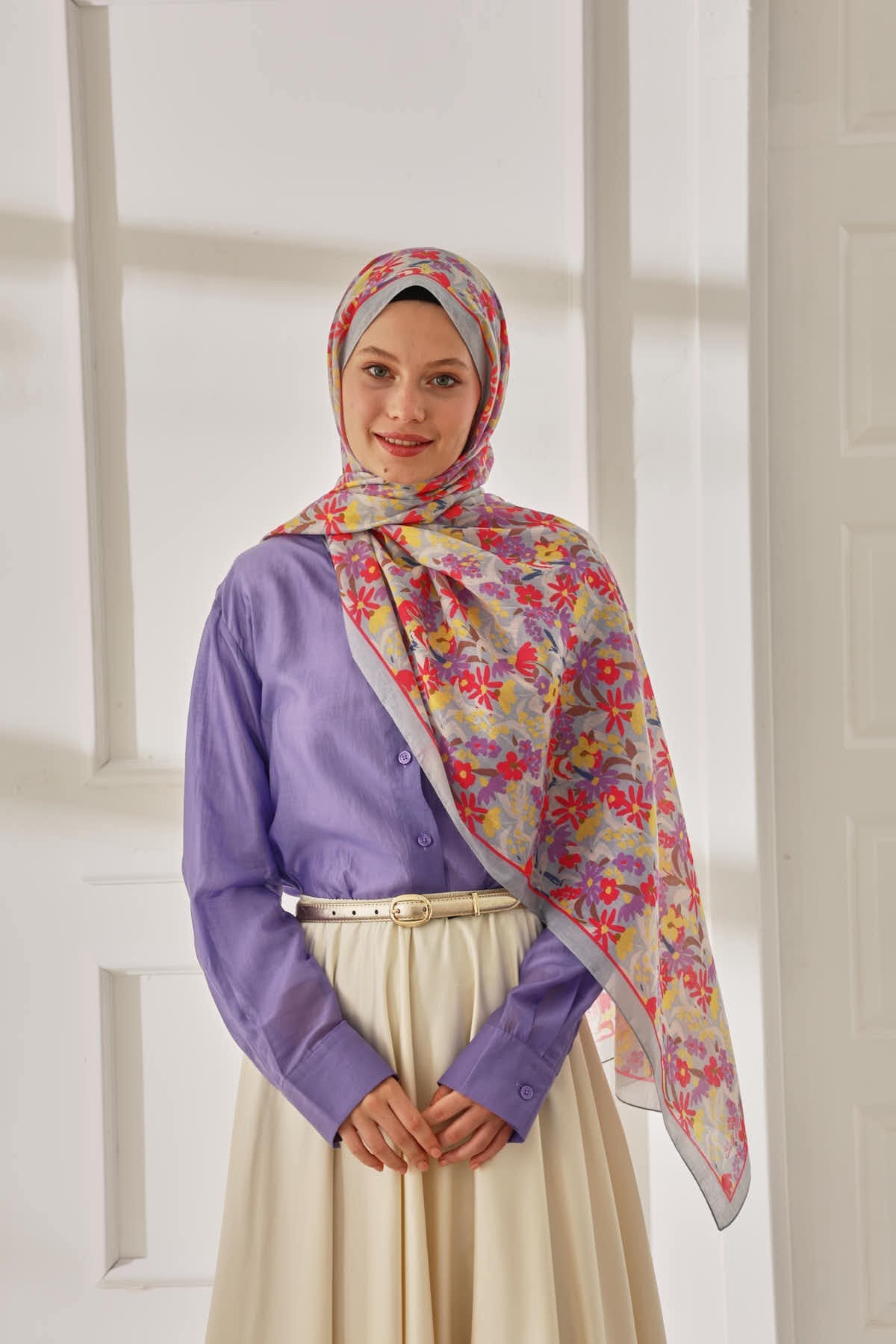 Silk Home Desenli Soft Şal 70019-01