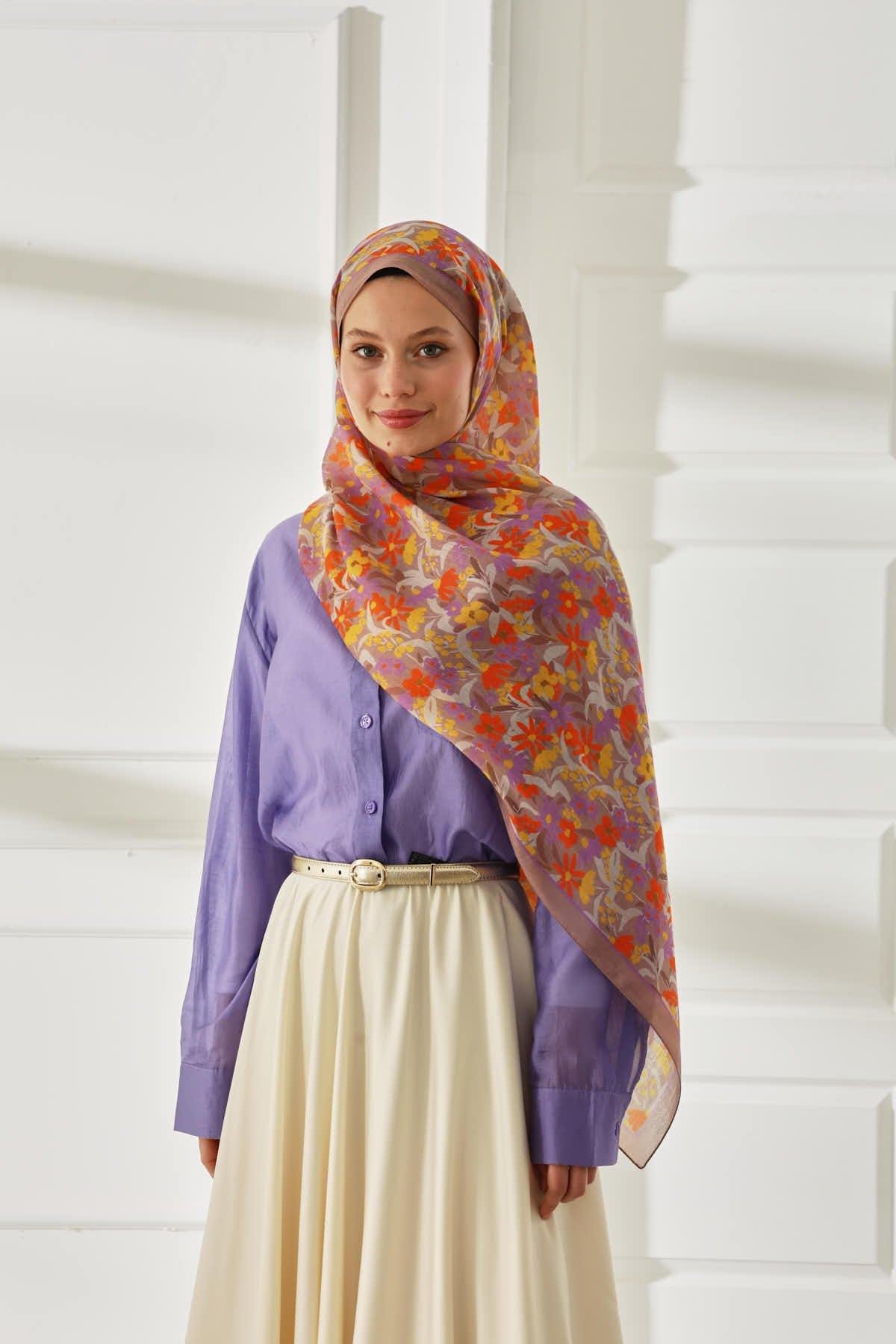 Silk Home Desenli Soft Şal 70019-02