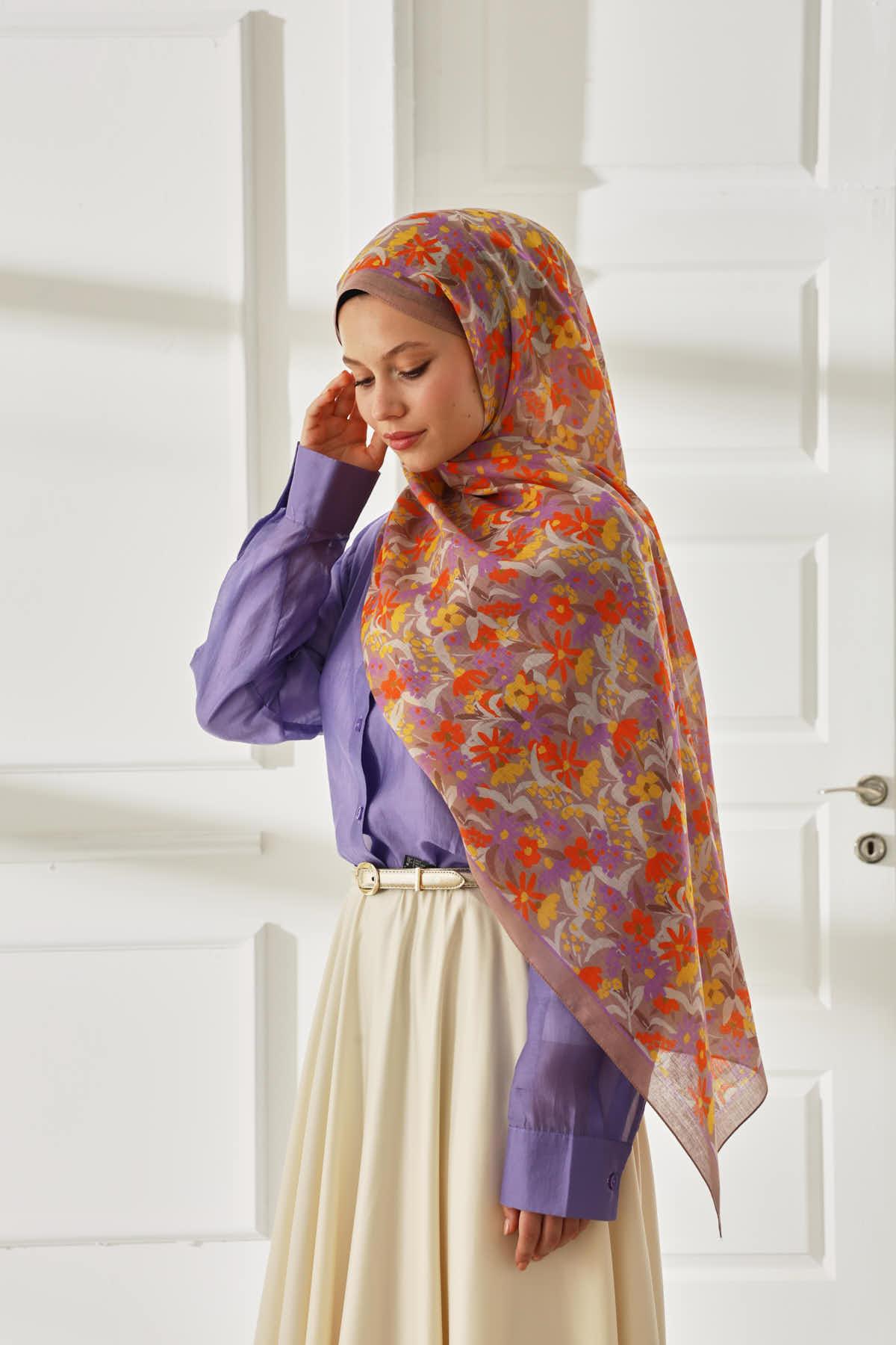 Silk Home Desenli Soft Şal 70019-02