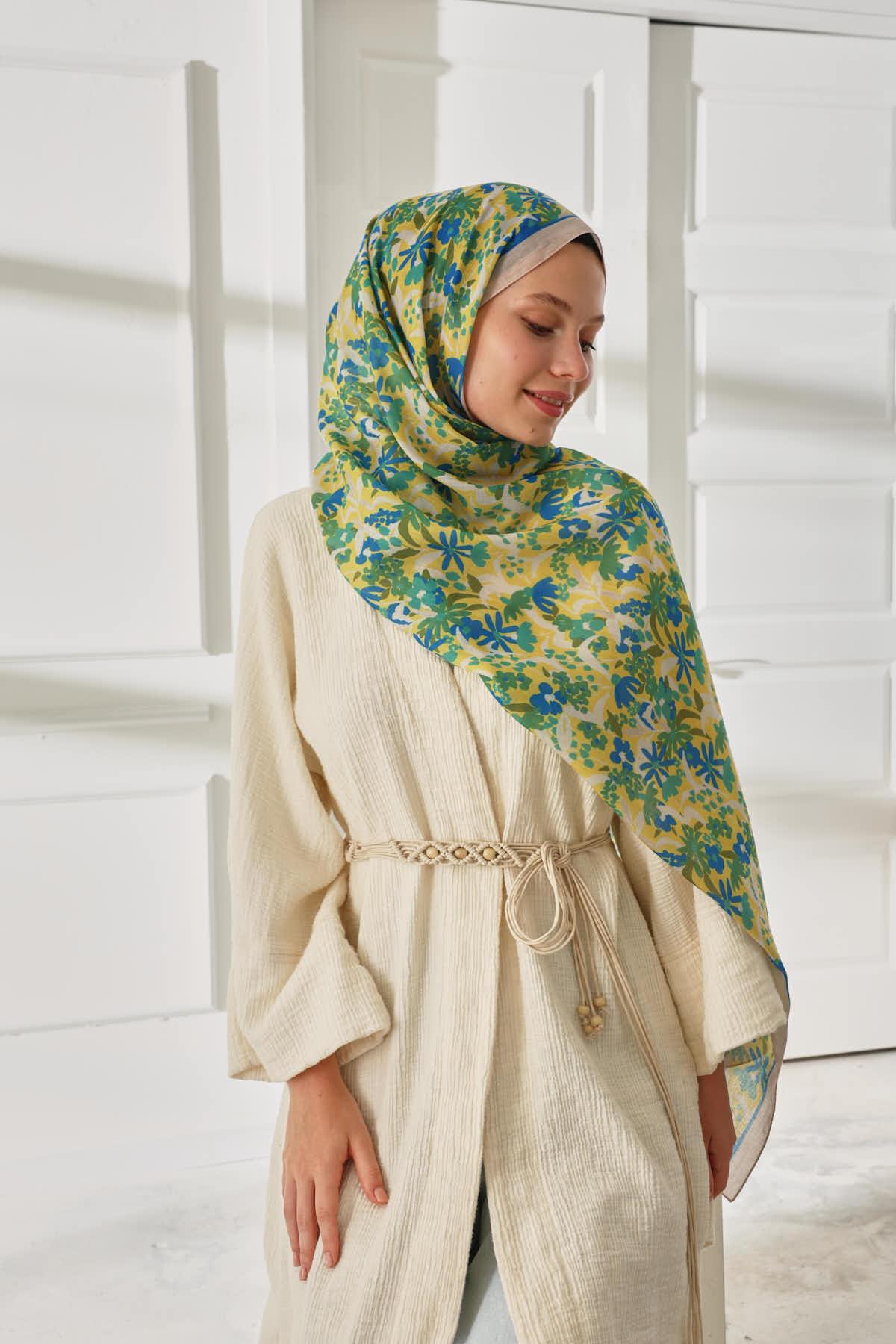 Silk Home Desenli Soft Şal 70019-04