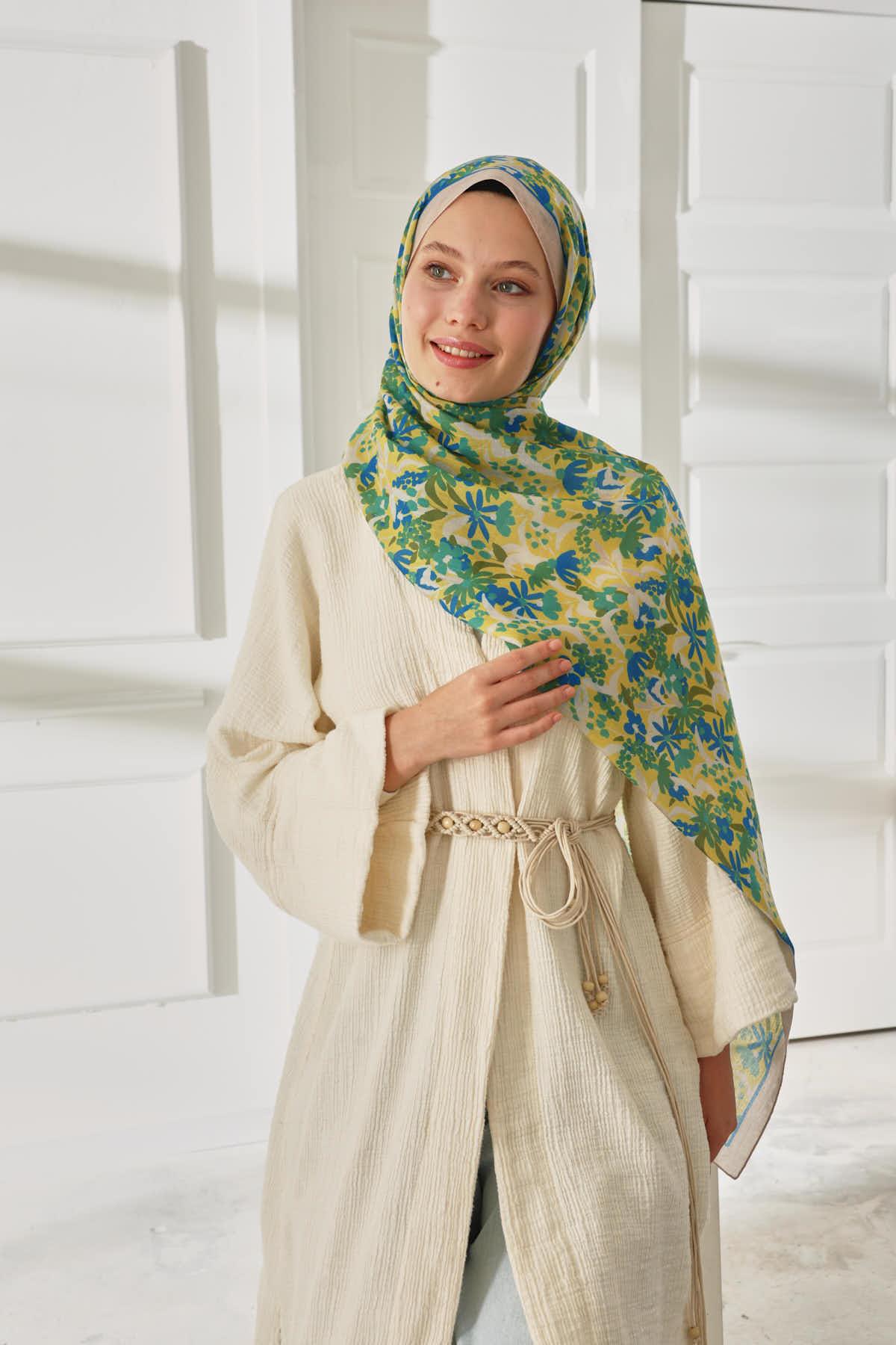 Silk Home Desenli Soft Şal 70019-04