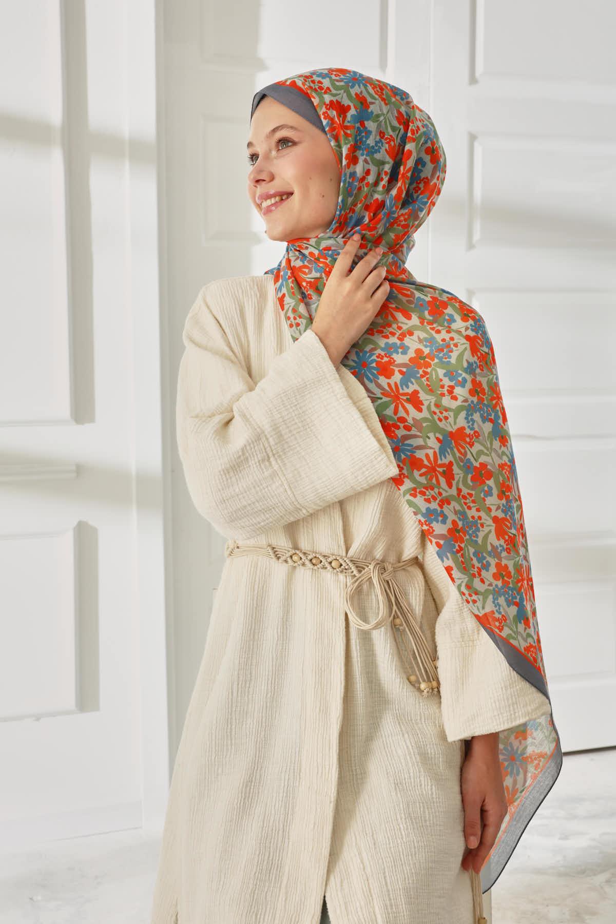 Silk Home Desenli Soft Şal 70019-05