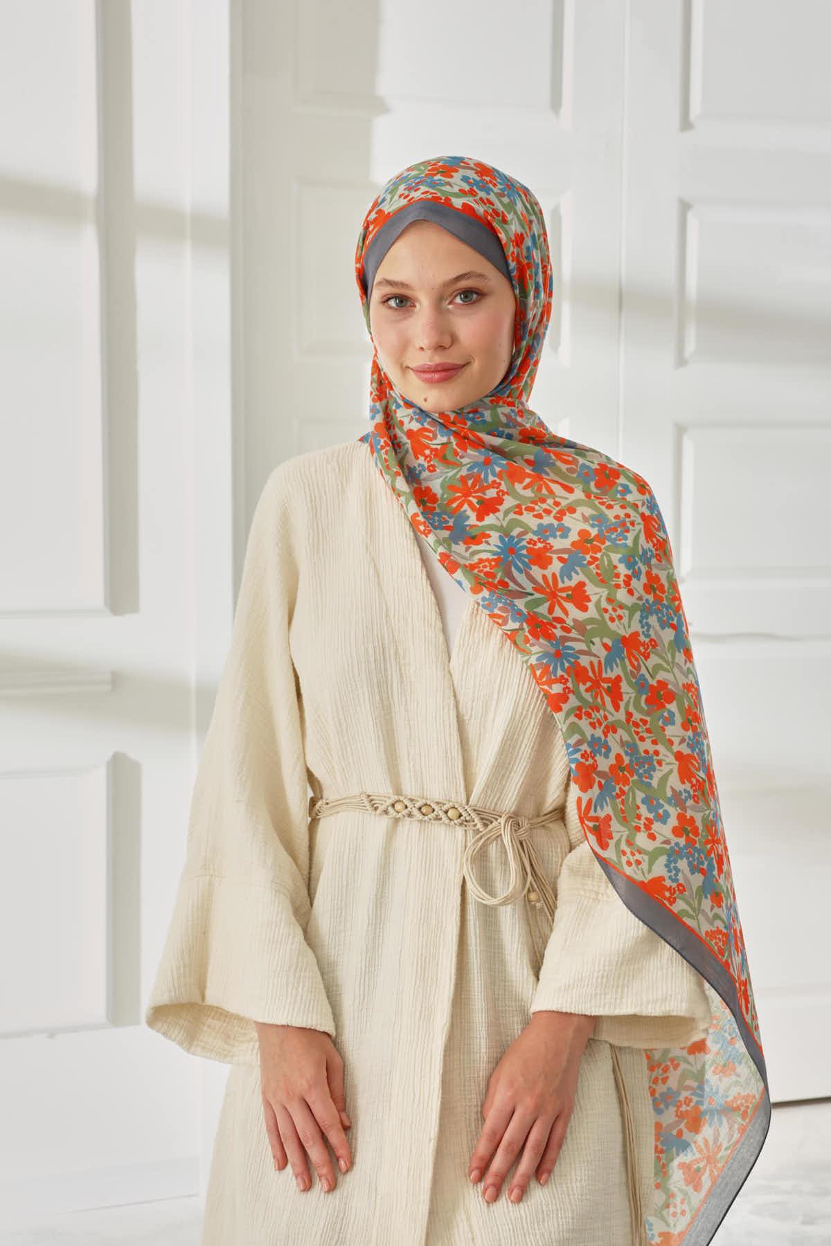 Silk Home Desenli Soft Şal 70019-05