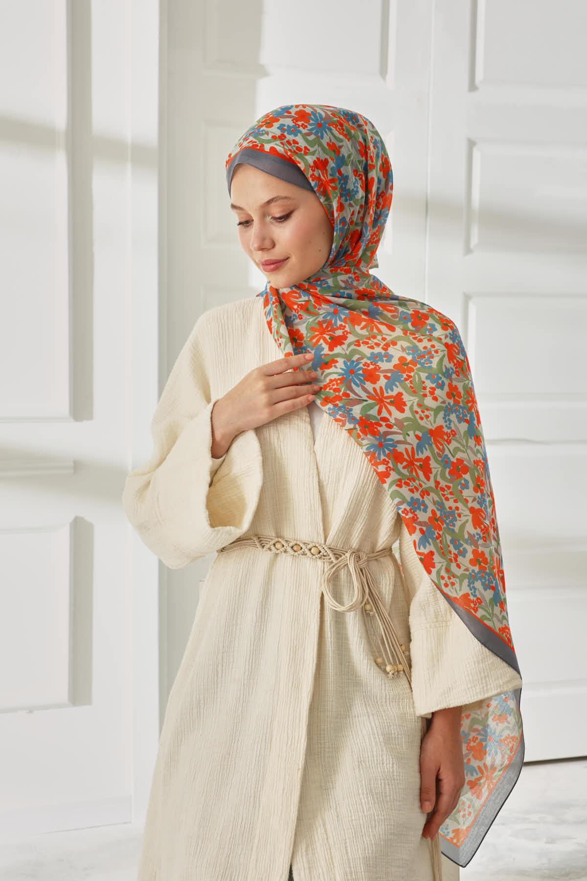 Silk Home Desenli Soft Şal 70019-05