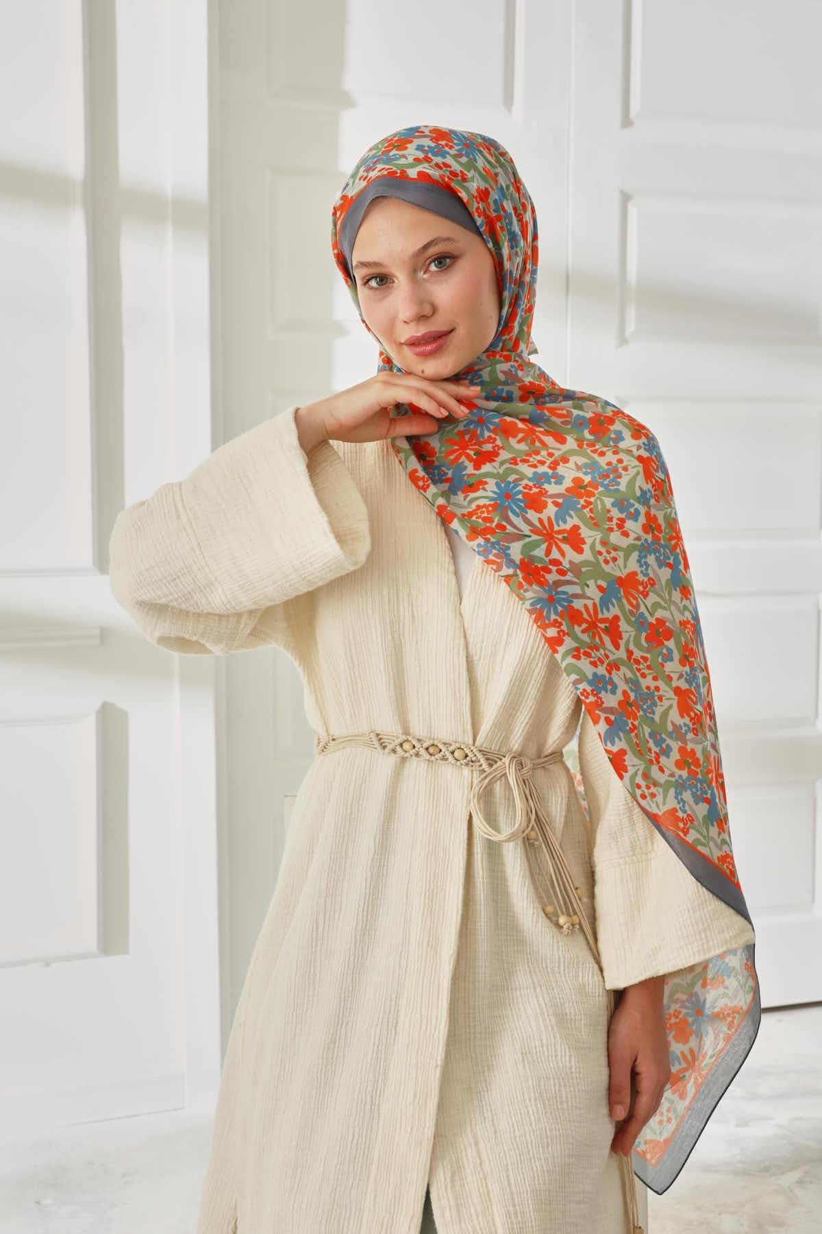 Silk Home Desenli Soft Şal 70019-05