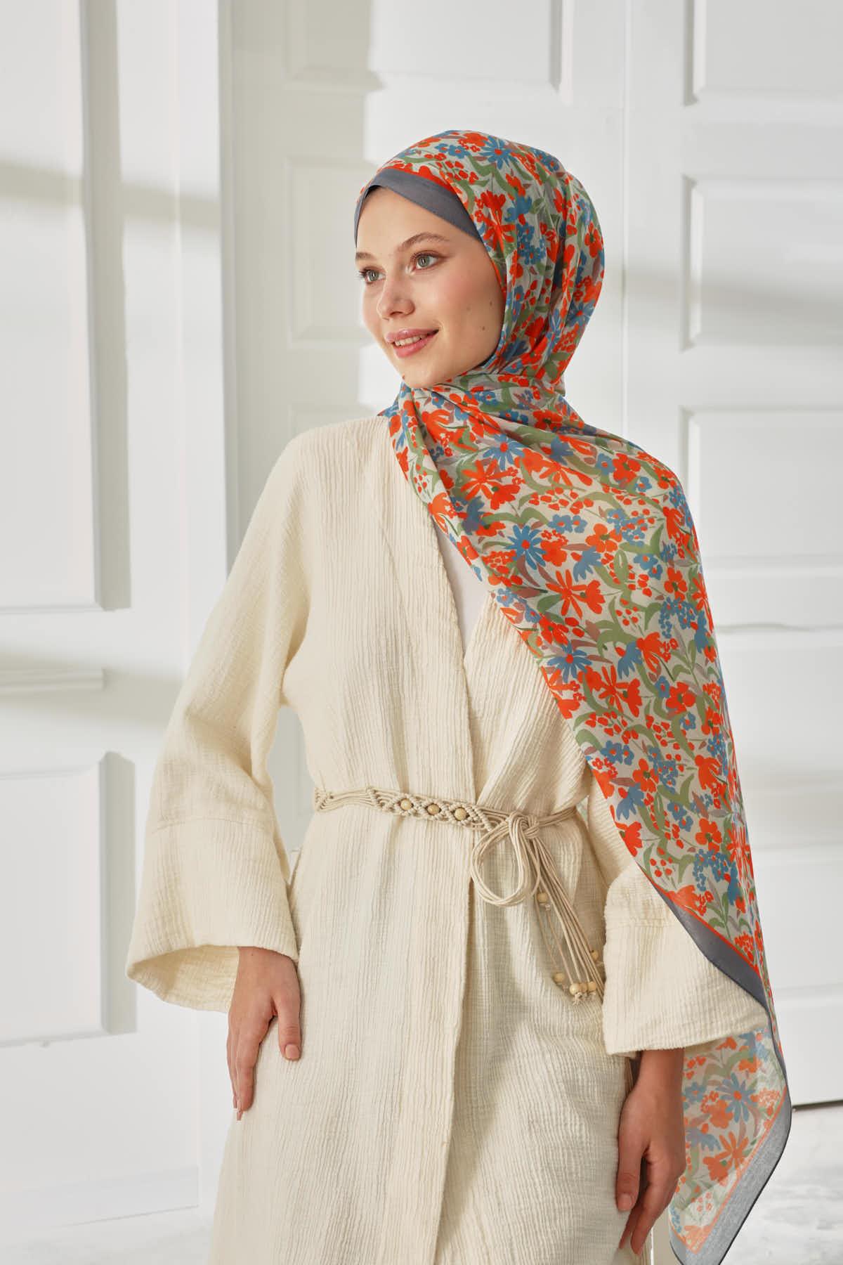 Silk Home Desenli Soft Şal 70019-05