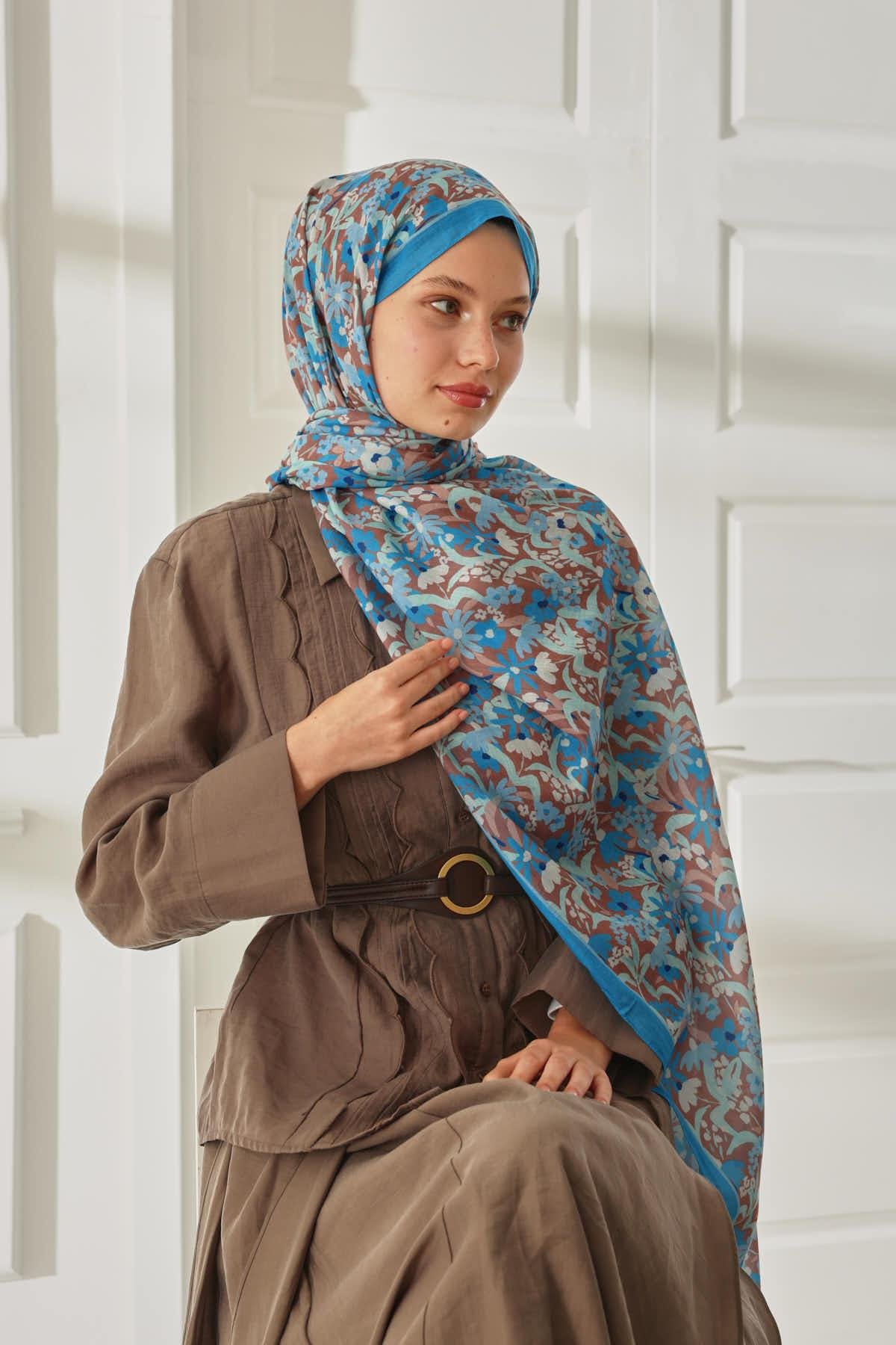 Silk Home Desenli Soft Şal 70019-07