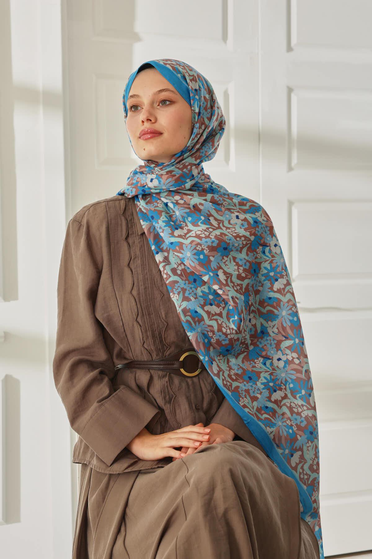 Silk Home Desenli Soft Şal 70019-07