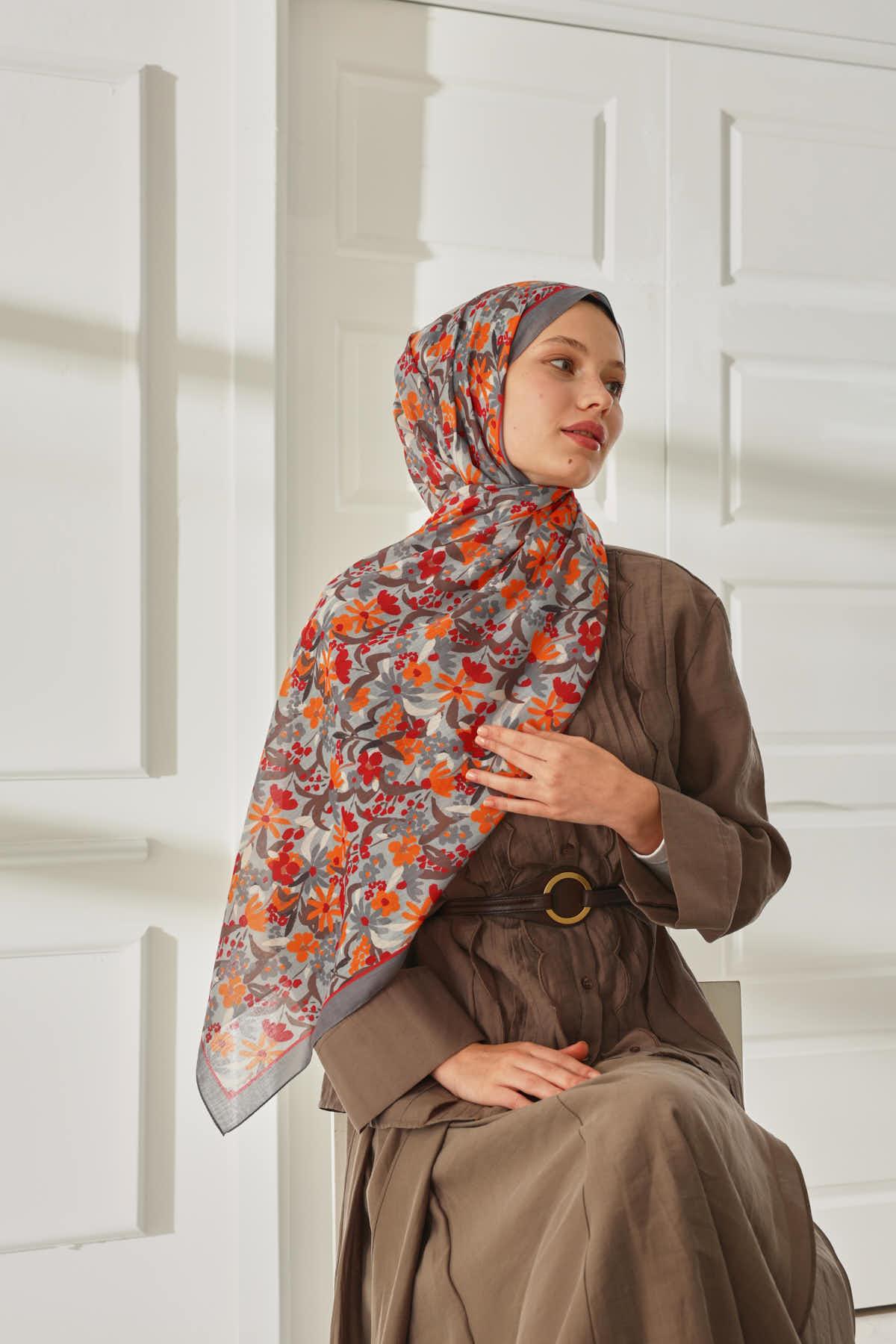 Silk Home Desenli Soft Şal 70019-08