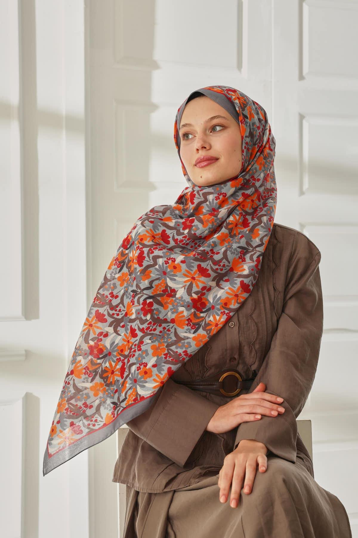 Silk Home Desenli Soft Şal 70019-08