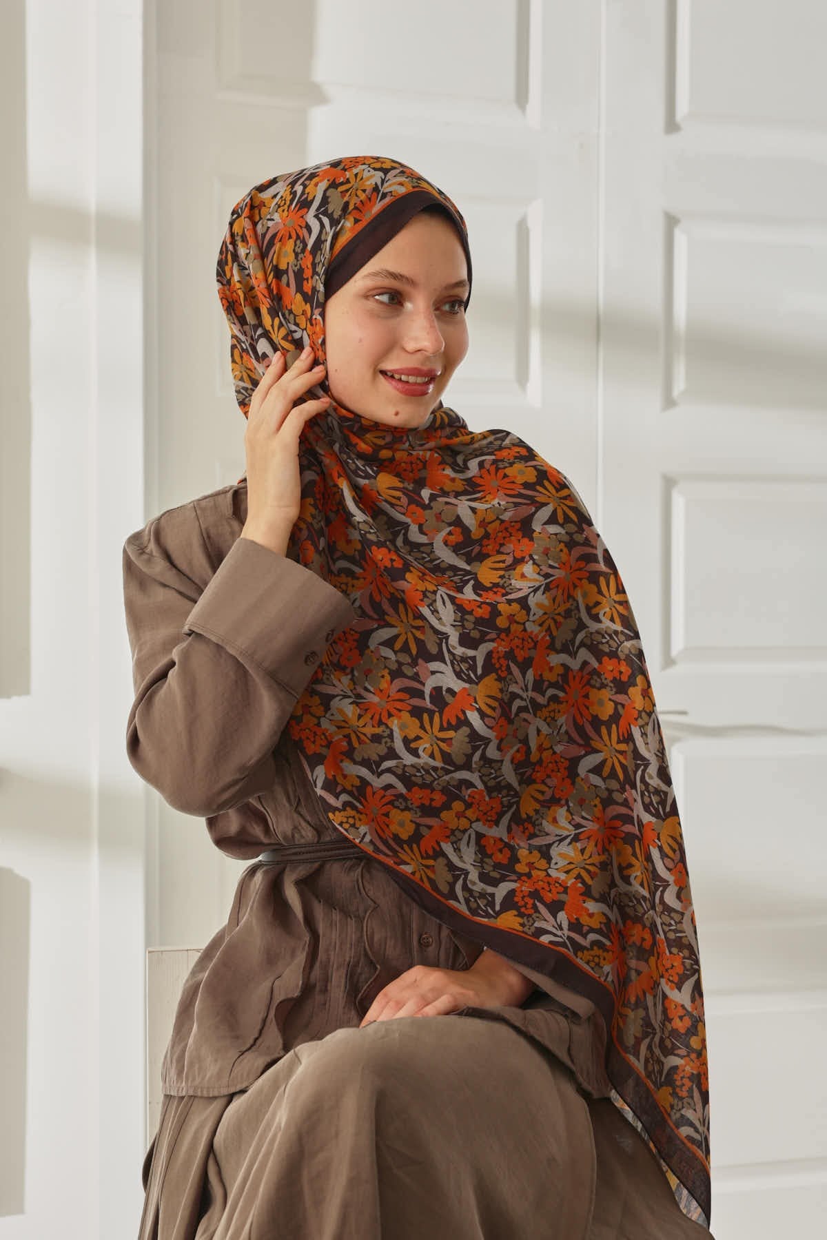 Silk Home Desenli Soft Şal 70019-09