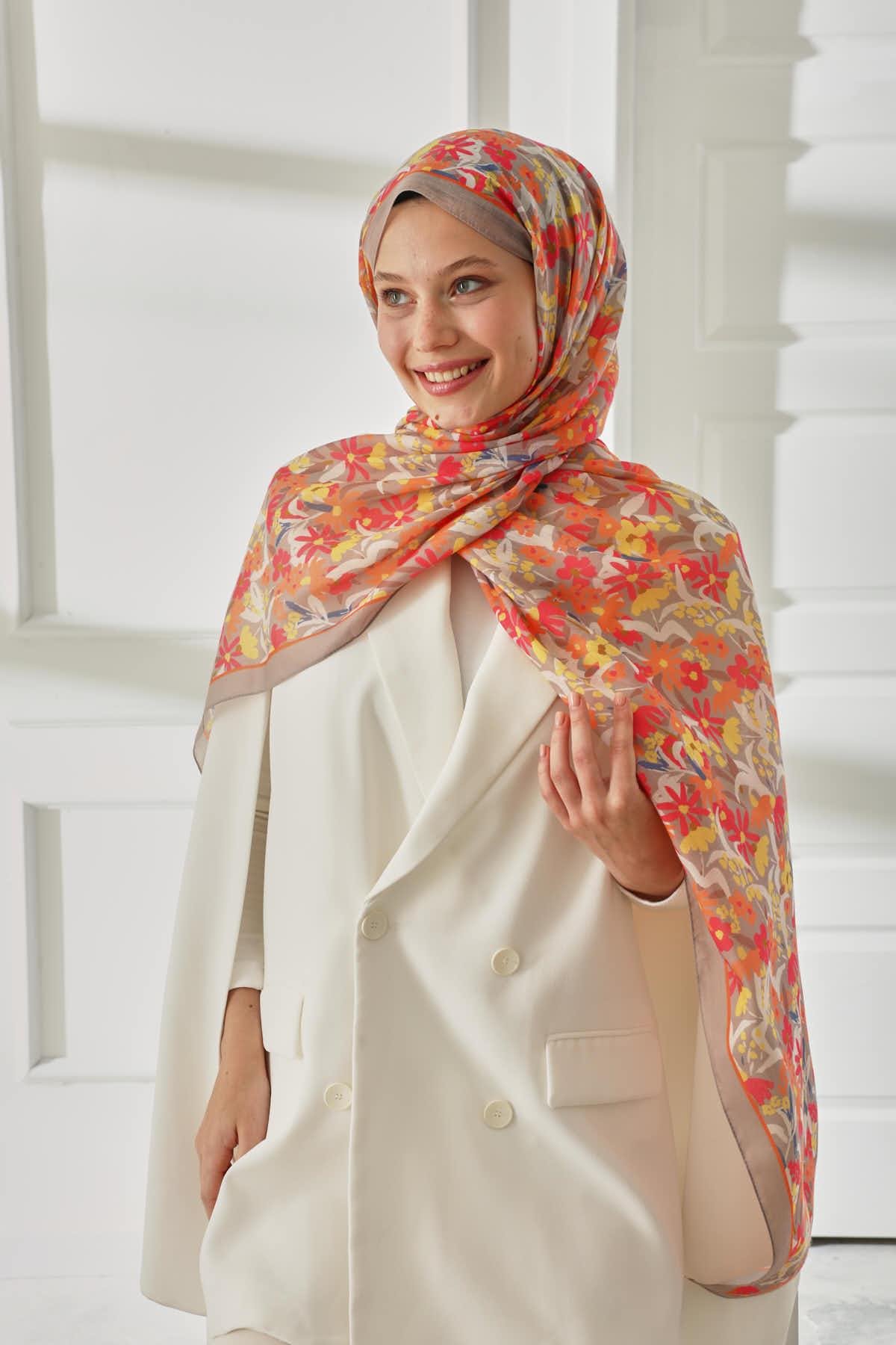 Silk Home Desenli Soft Şal 70019-13