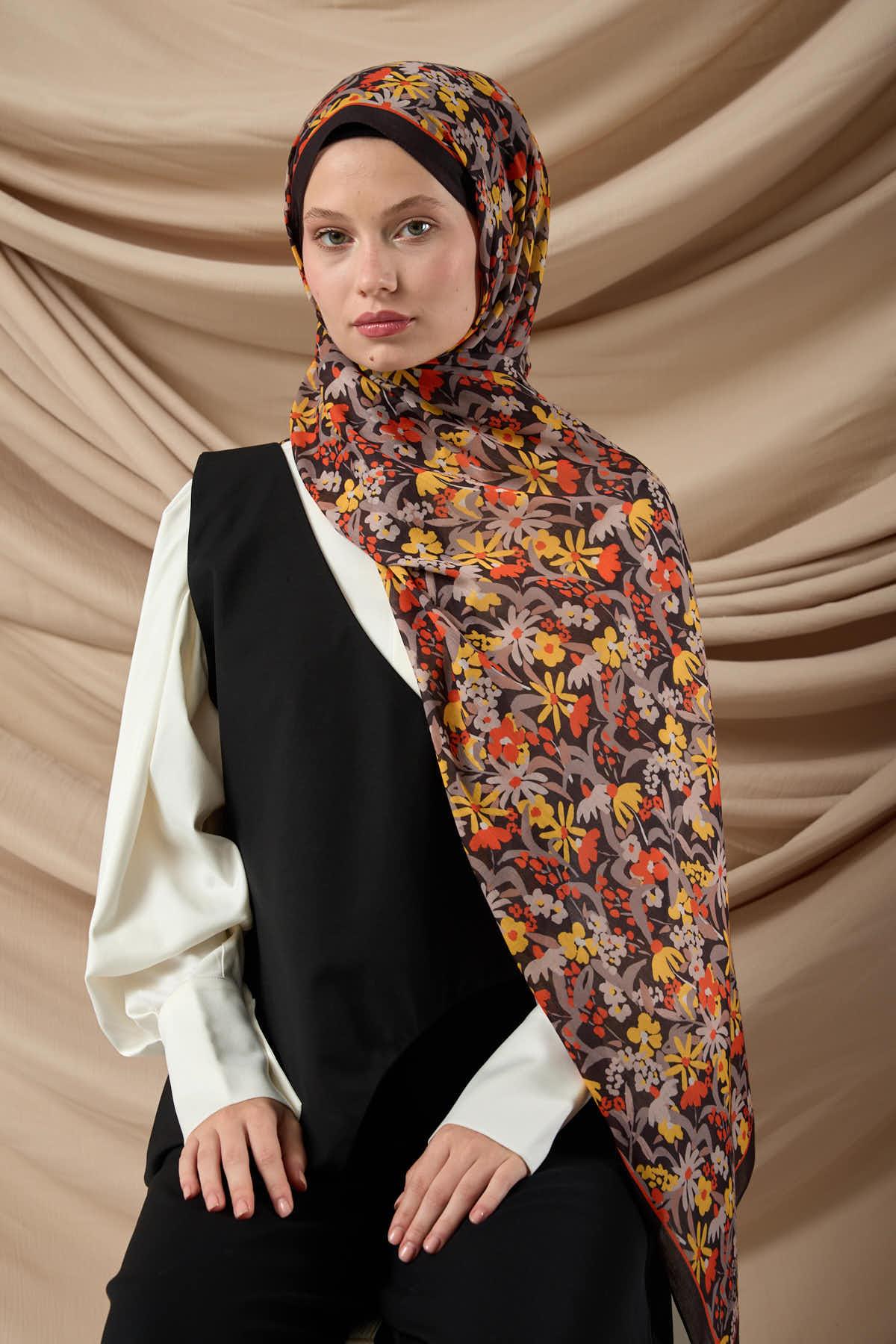 Silk Home Desenli Soft Şal 70019-17