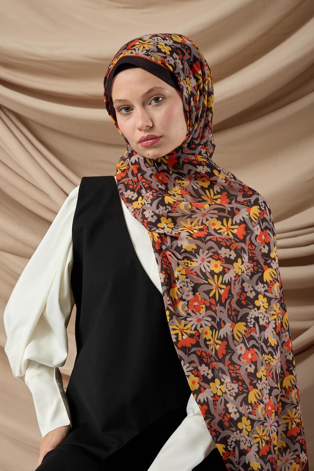 Silk Home Desenli Soft Şal 70019-17