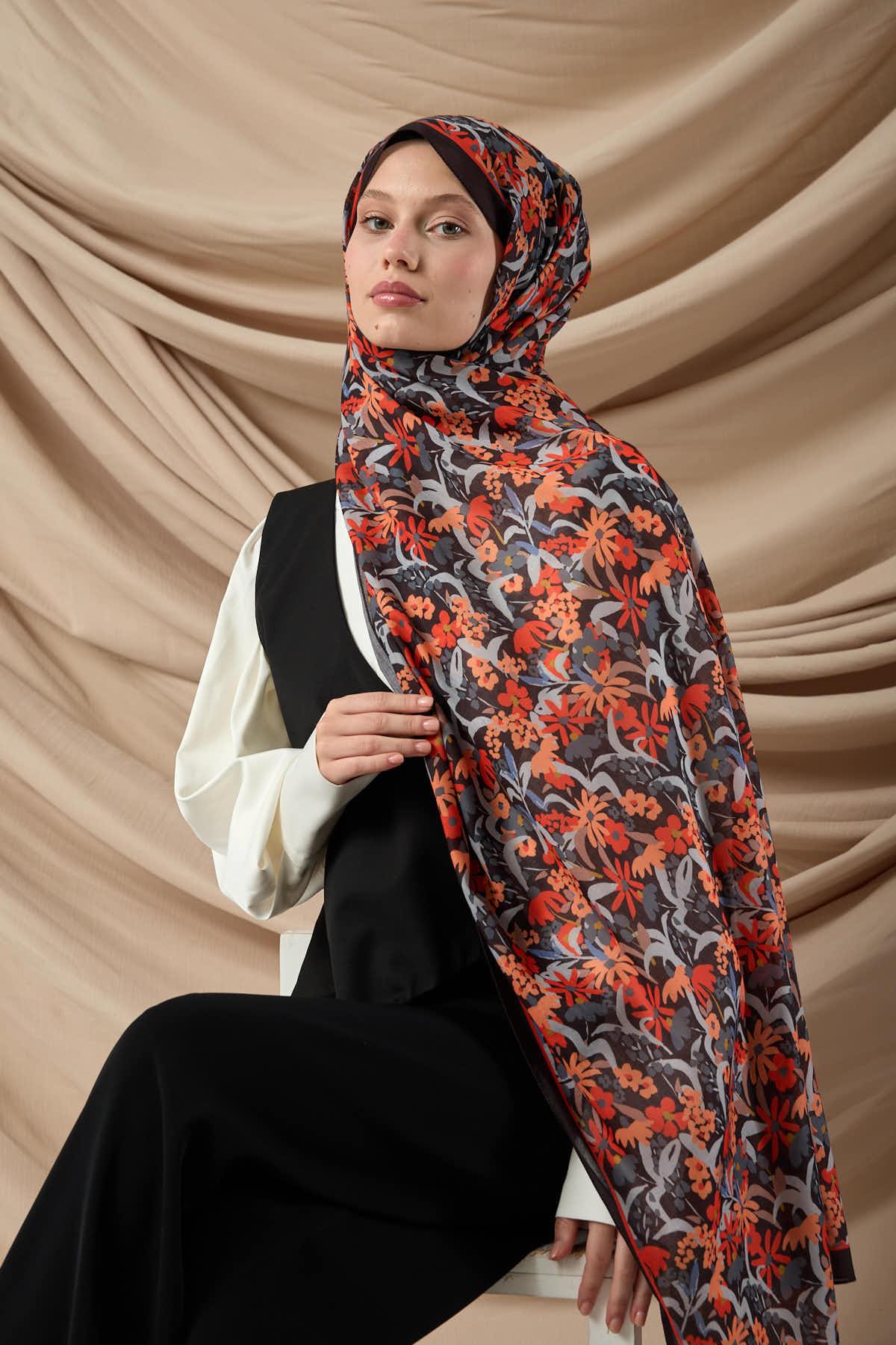 Silk Home Desenli Soft Şal 70019-18