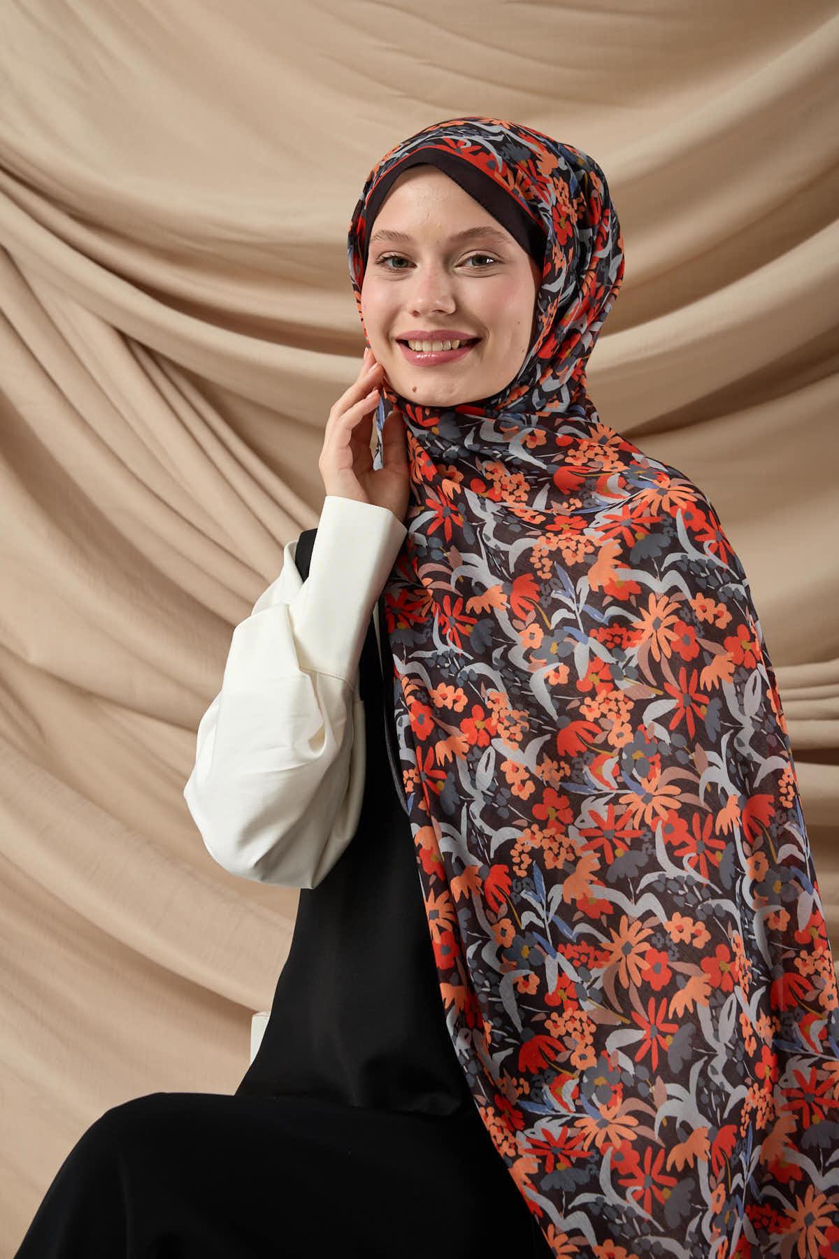 Silk Home Desenli Soft Şal 70019-18