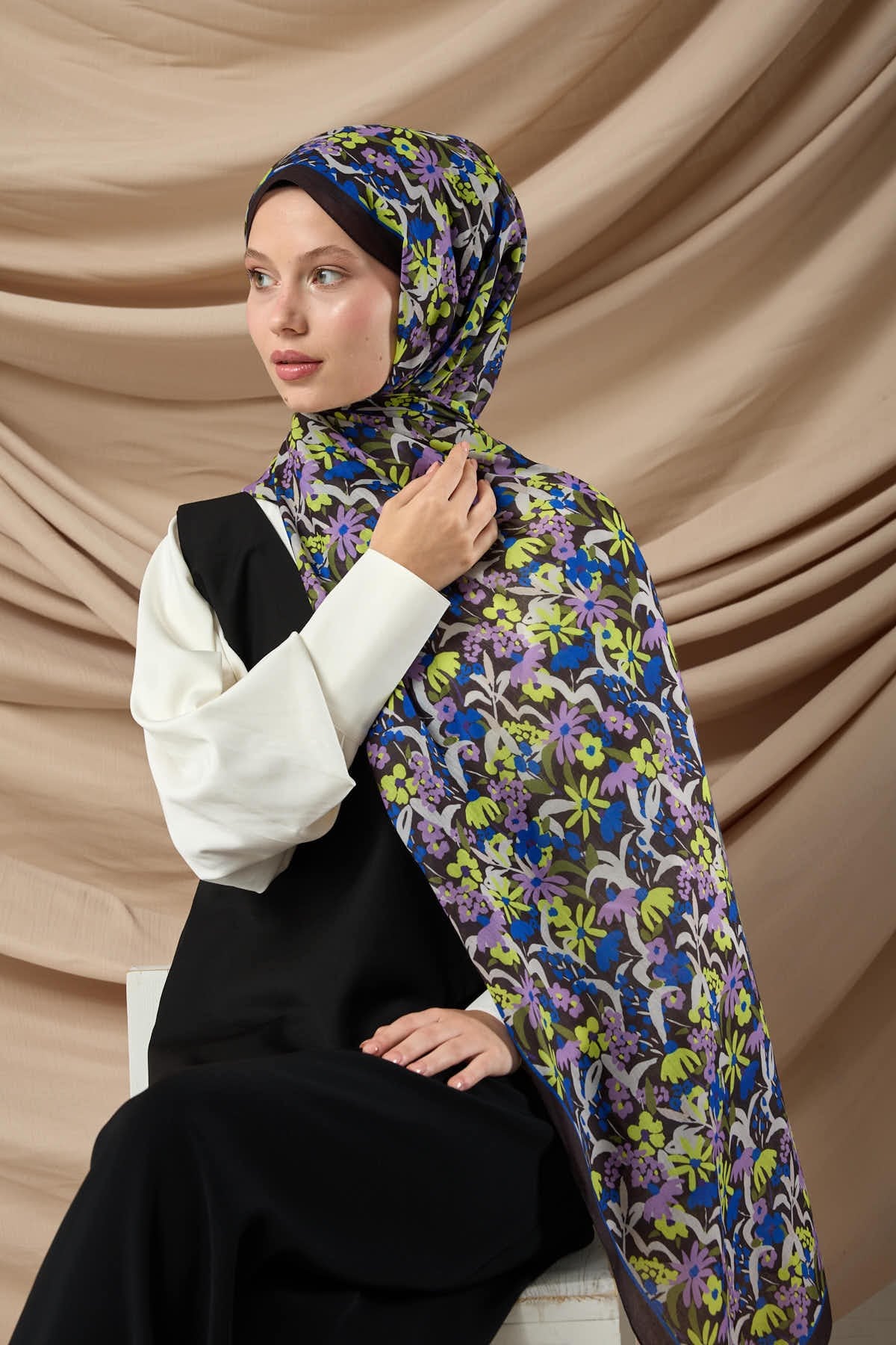 Silk Home Desenli Soft Şal 70019-19