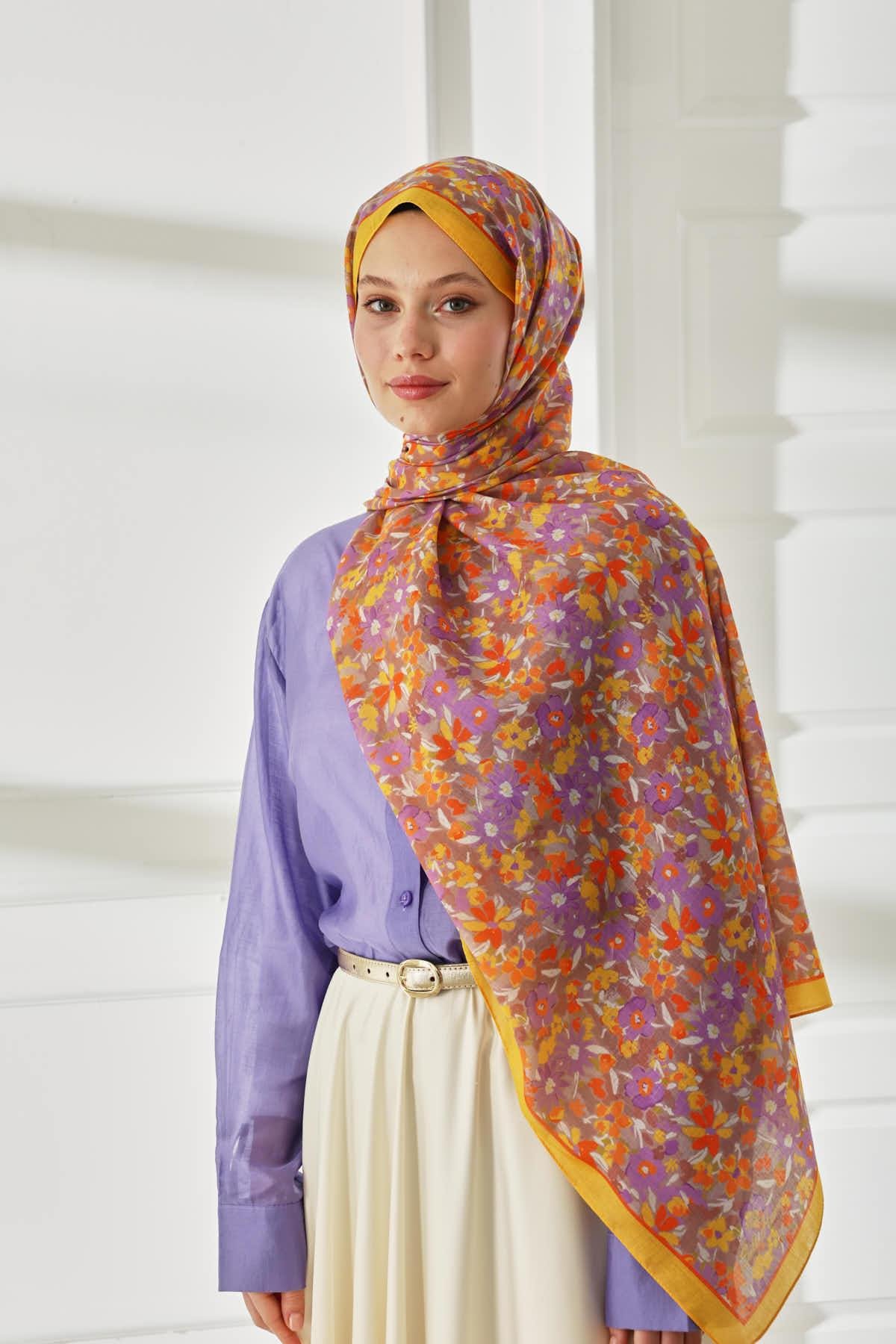 Silk Home Desenli Soft Şal 70021-01