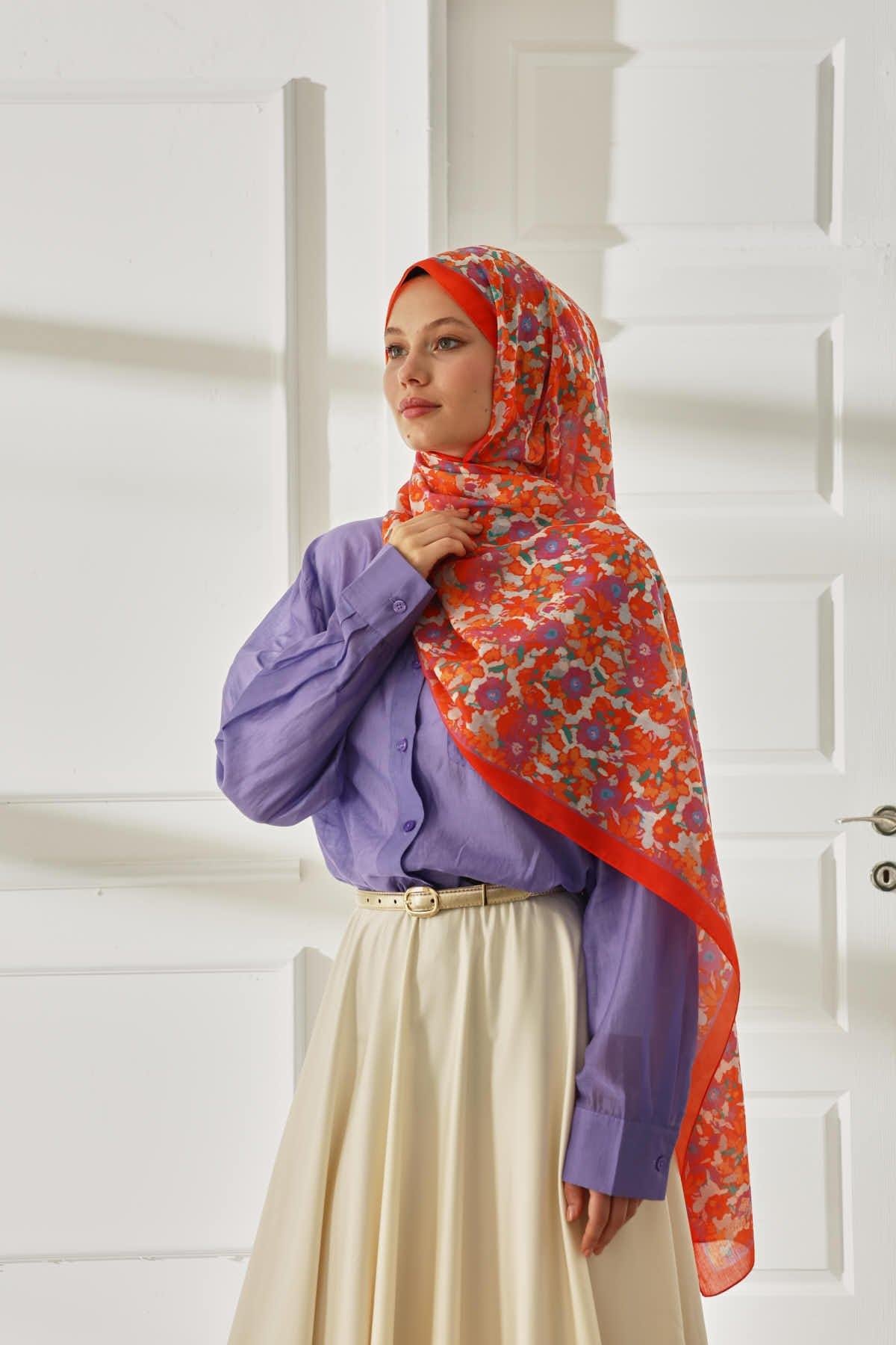 Silk Home Desenli Soft Şal 70021-02