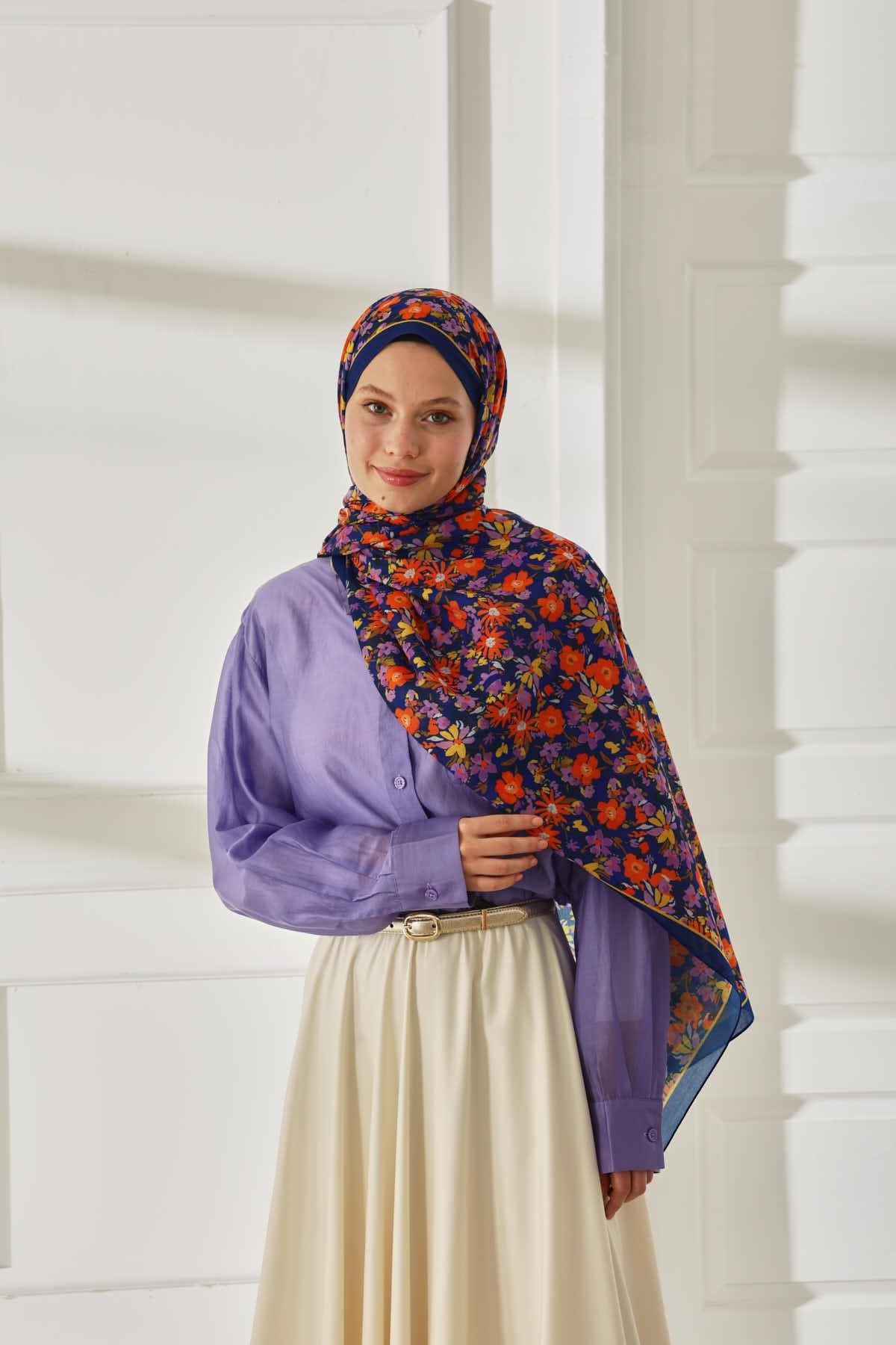 Silk Home Desenli Soft Şal 70021-03