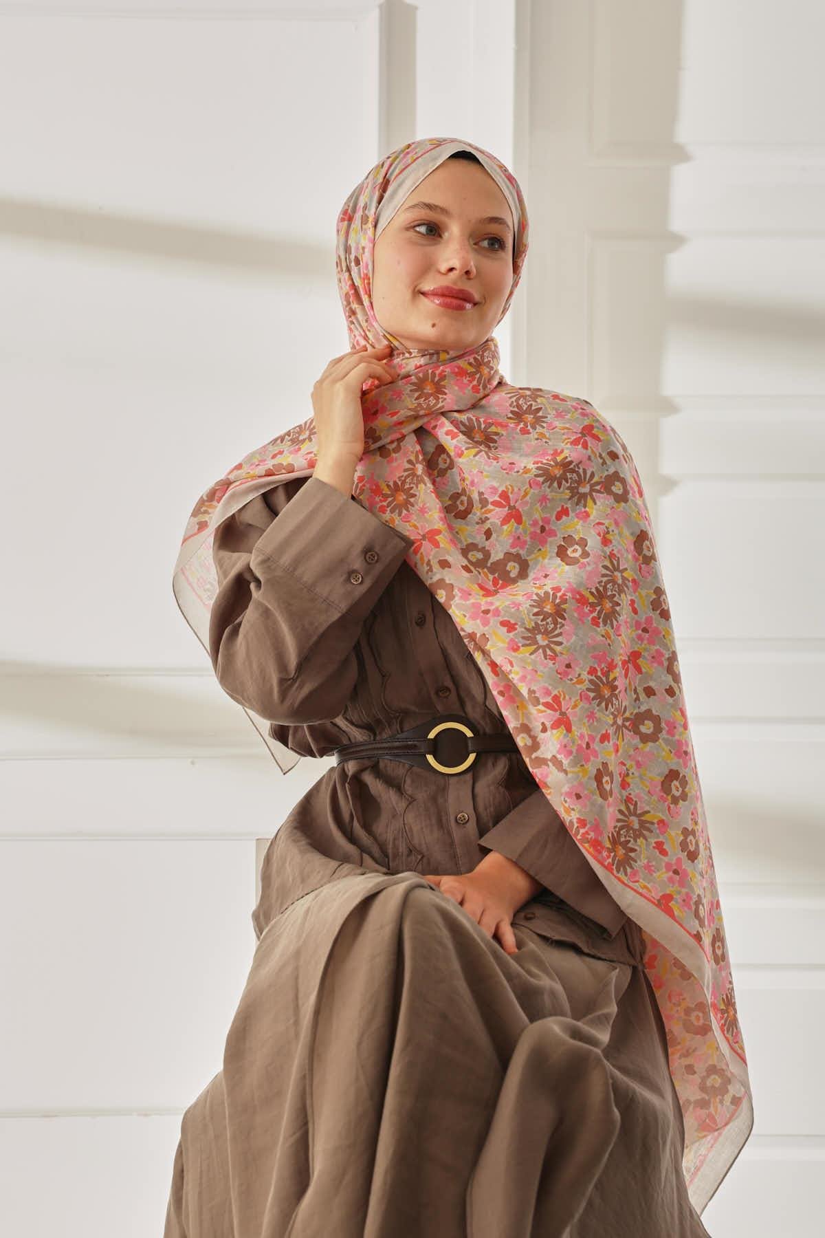 Silk Home Desenli Soft Şal 70021-05