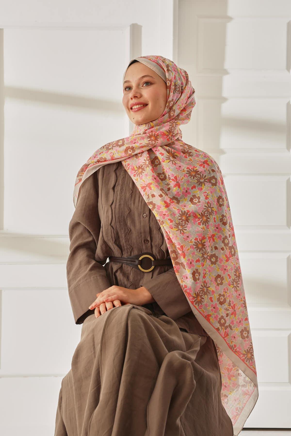 Silk Home Desenli Soft Şal 70021-05