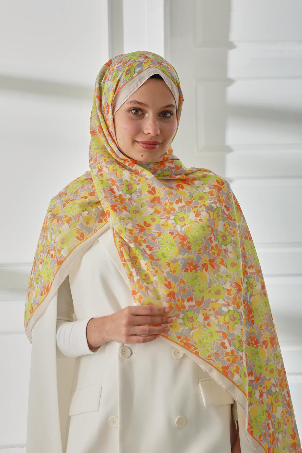 Silk Home Desenli Soft Şal 70021-10