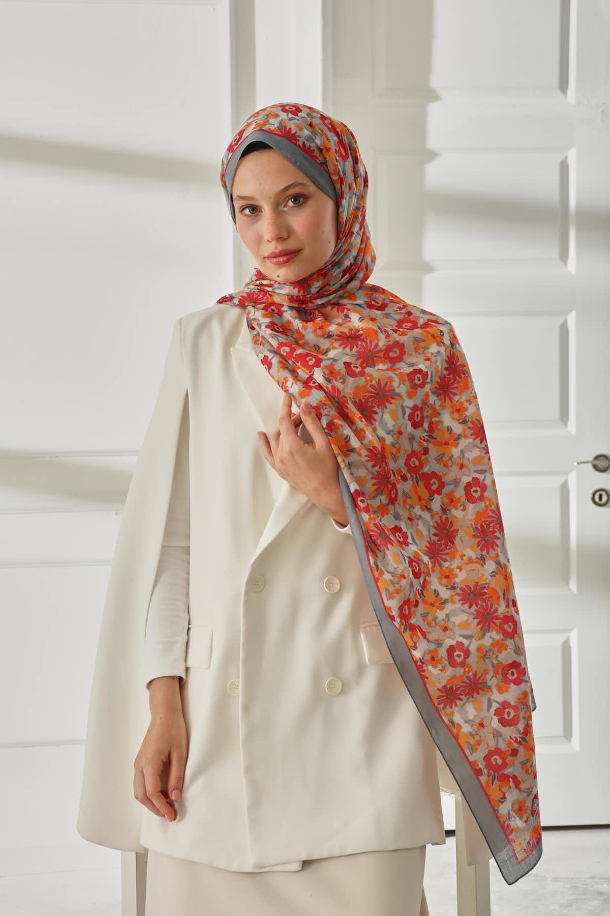 Silk Home Desenli Soft Şal 70021-12