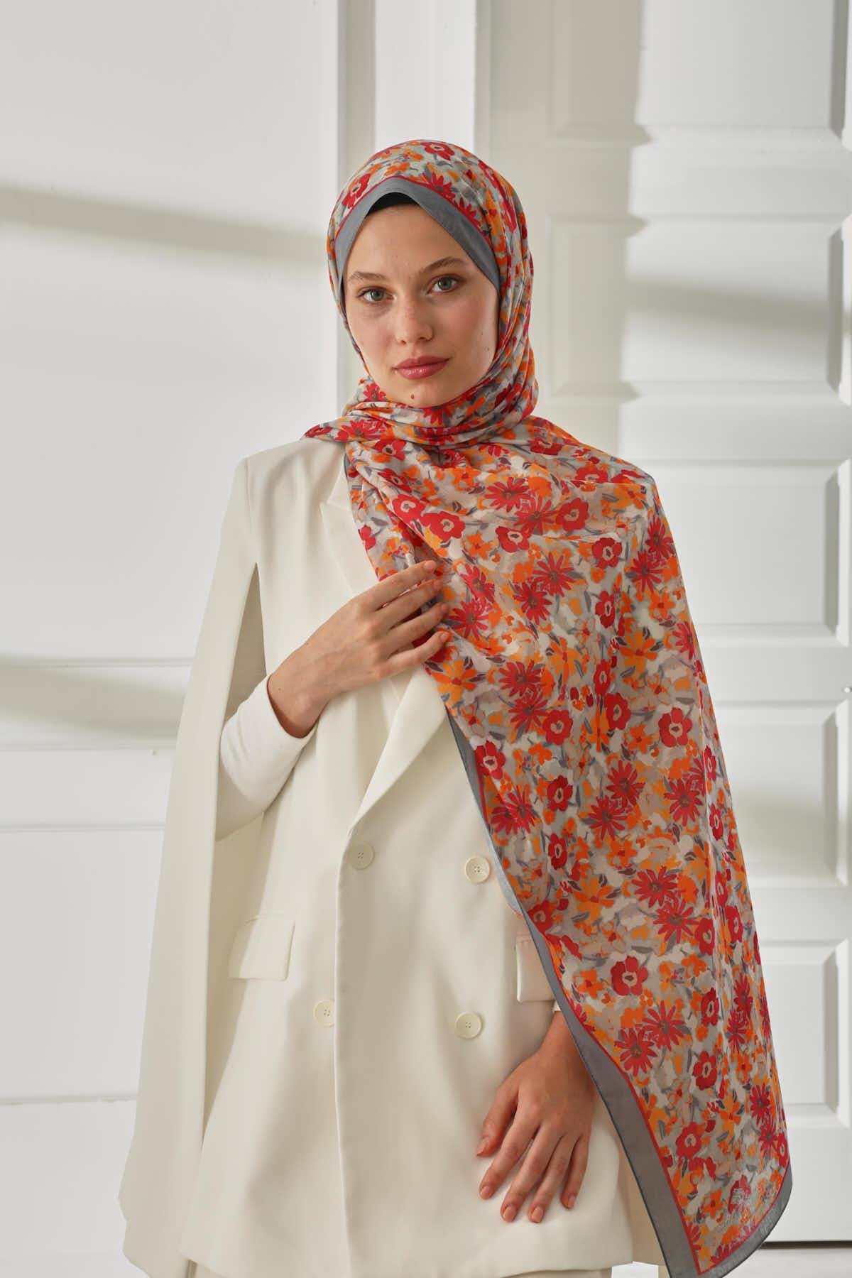 Silk Home Desenli Soft Şal 70021-12