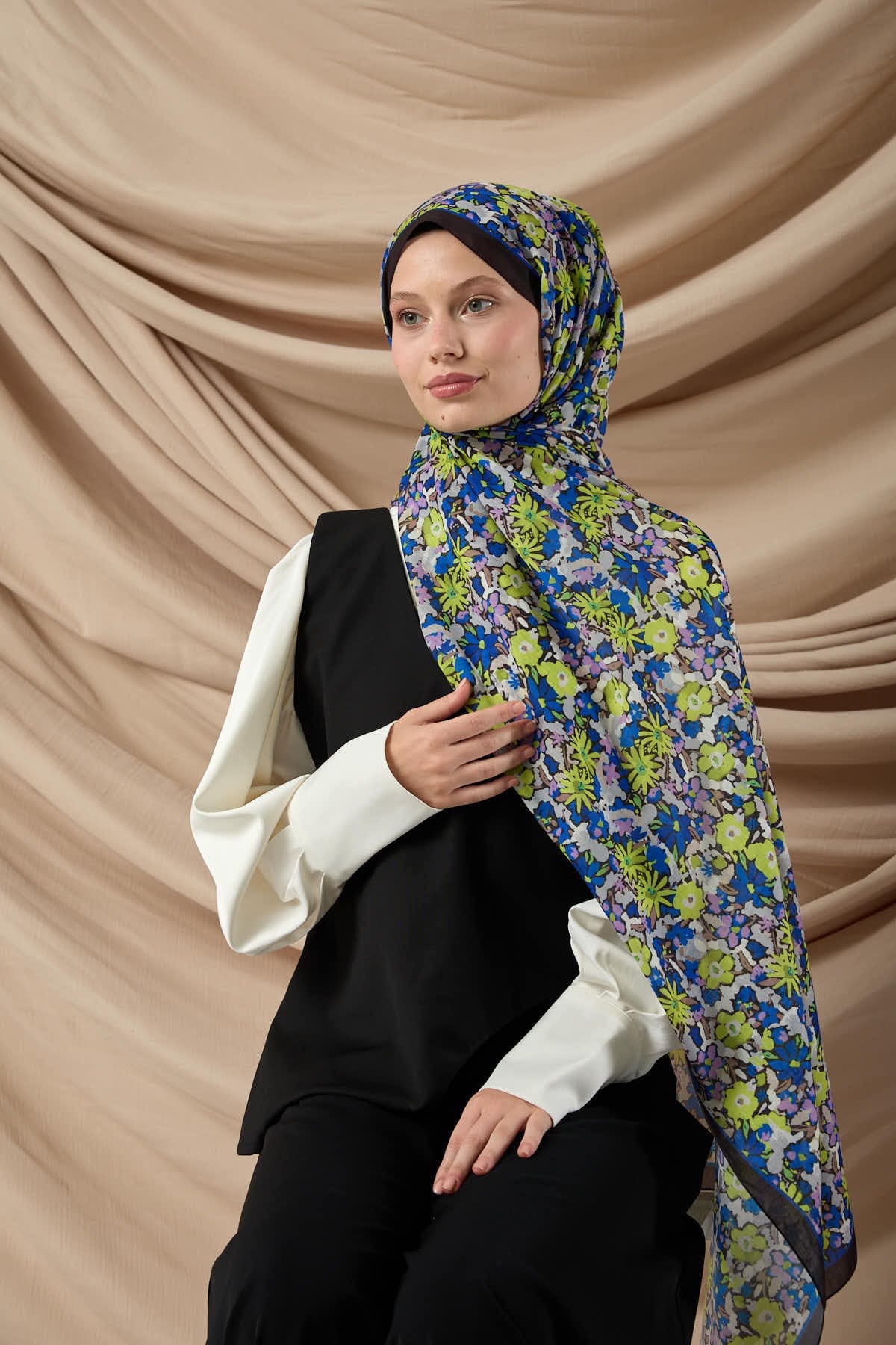 Silk Home Desenli Soft Şal 70021-16