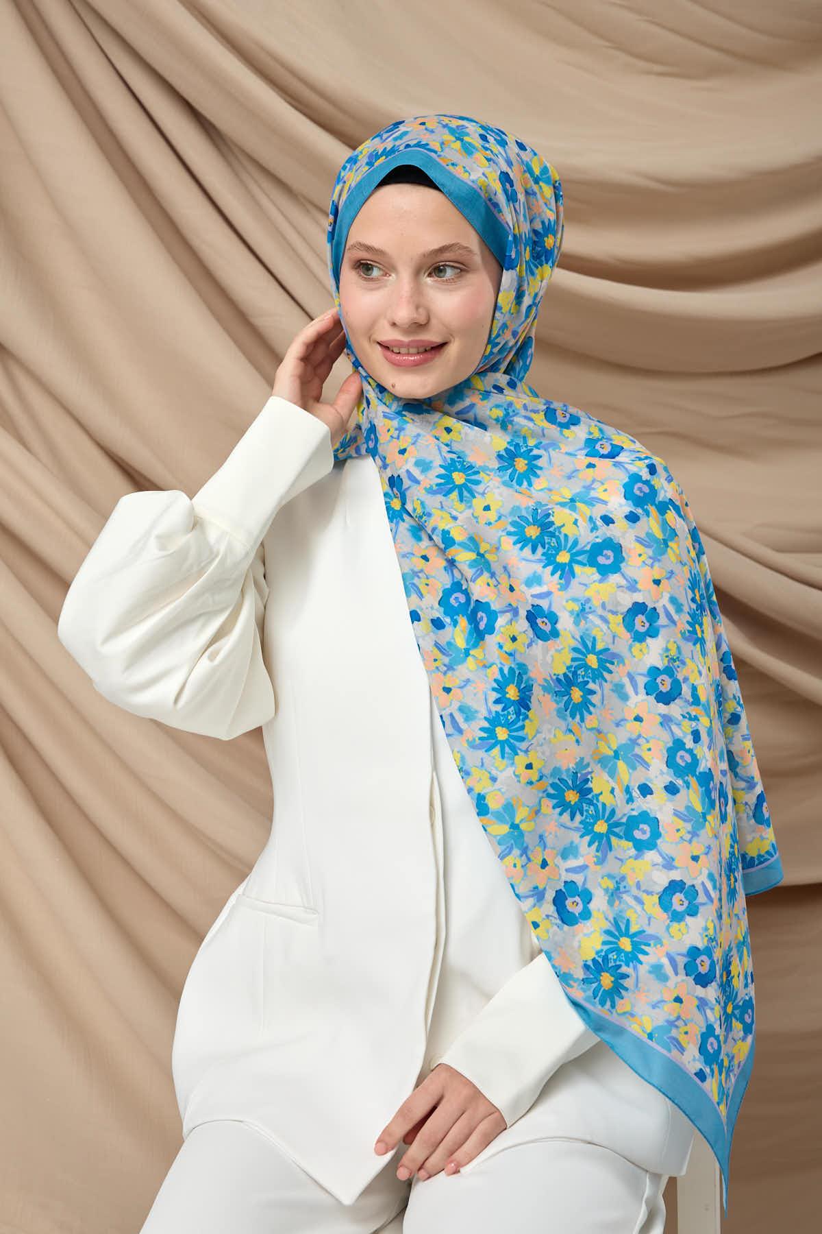 Silk Home Desenli Soft Şal 70021-17