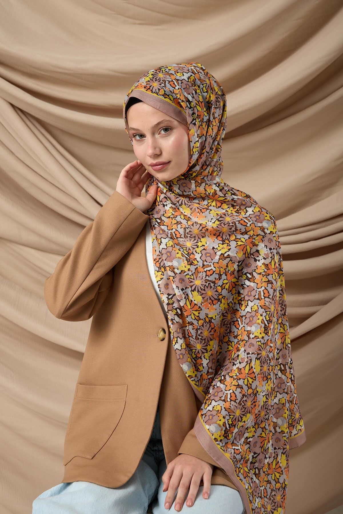 Silk Home Desenli Soft Şal 70021-20