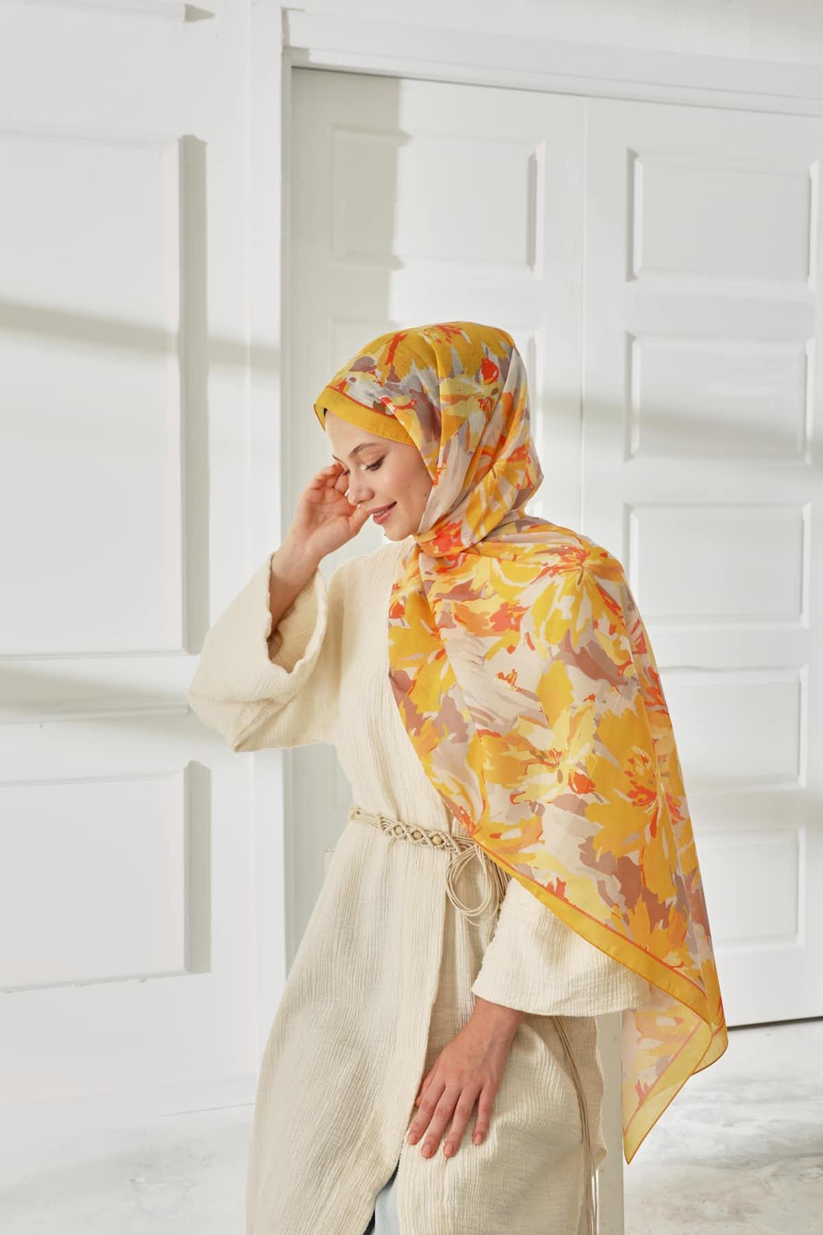 Silk Home Desenli Soft Şal 70023-03