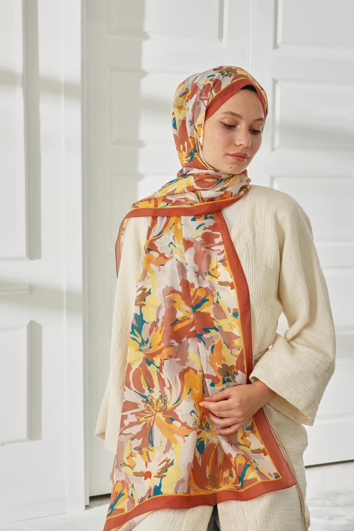 Silk Home Desenli Soft Şal 70023-04